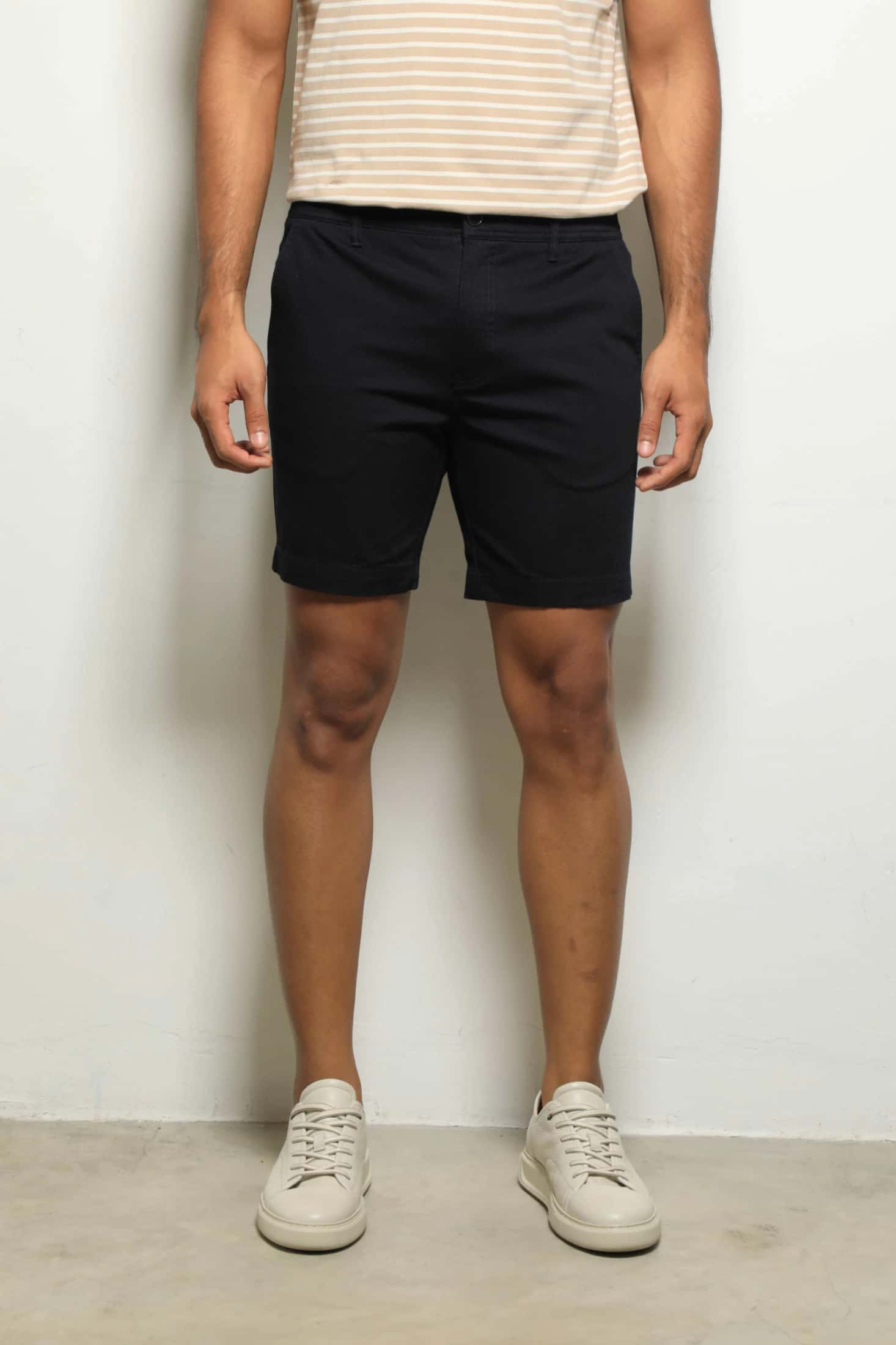 Bermuda Pique Navy