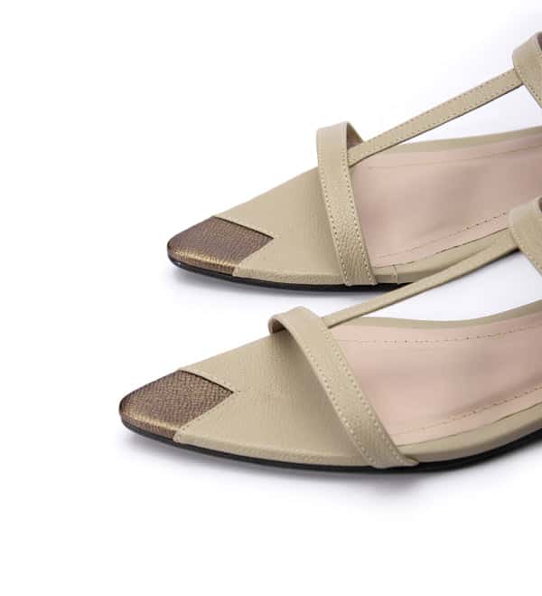 MOSAIC SANDALS BIEGE - miniatura 2