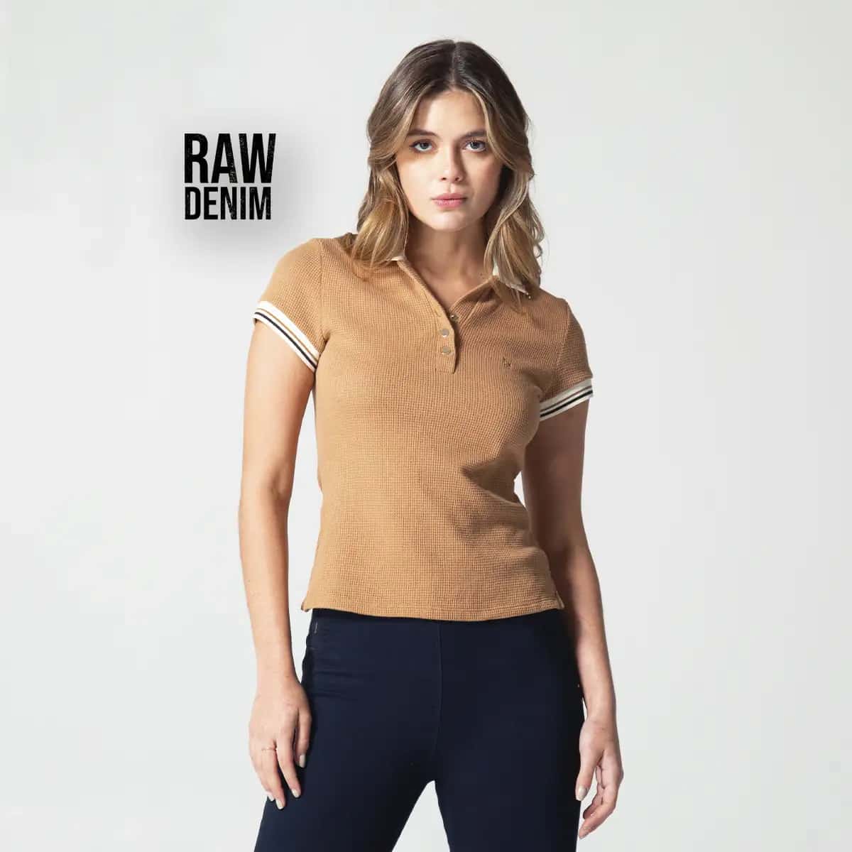 Camiseta Polo Slim Aura