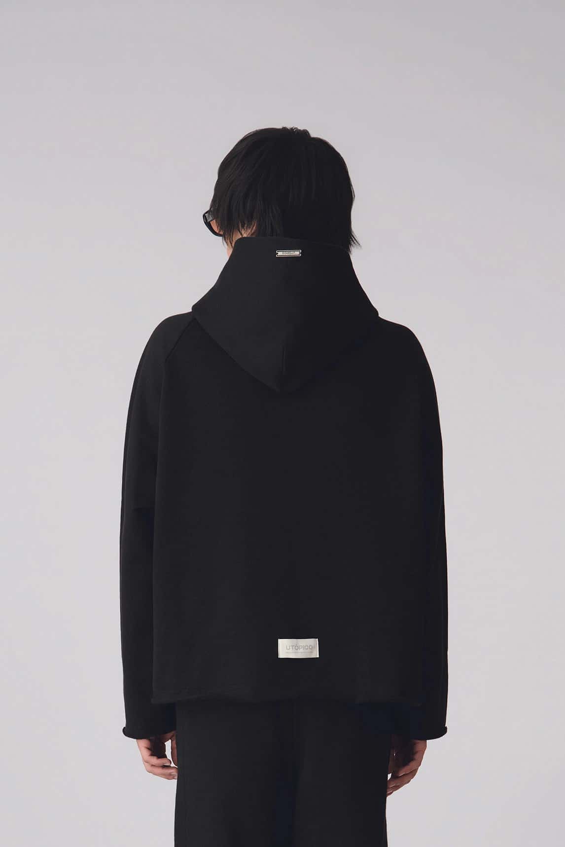 HOODIE BASICS V2 - NEGRO - miniatura 5