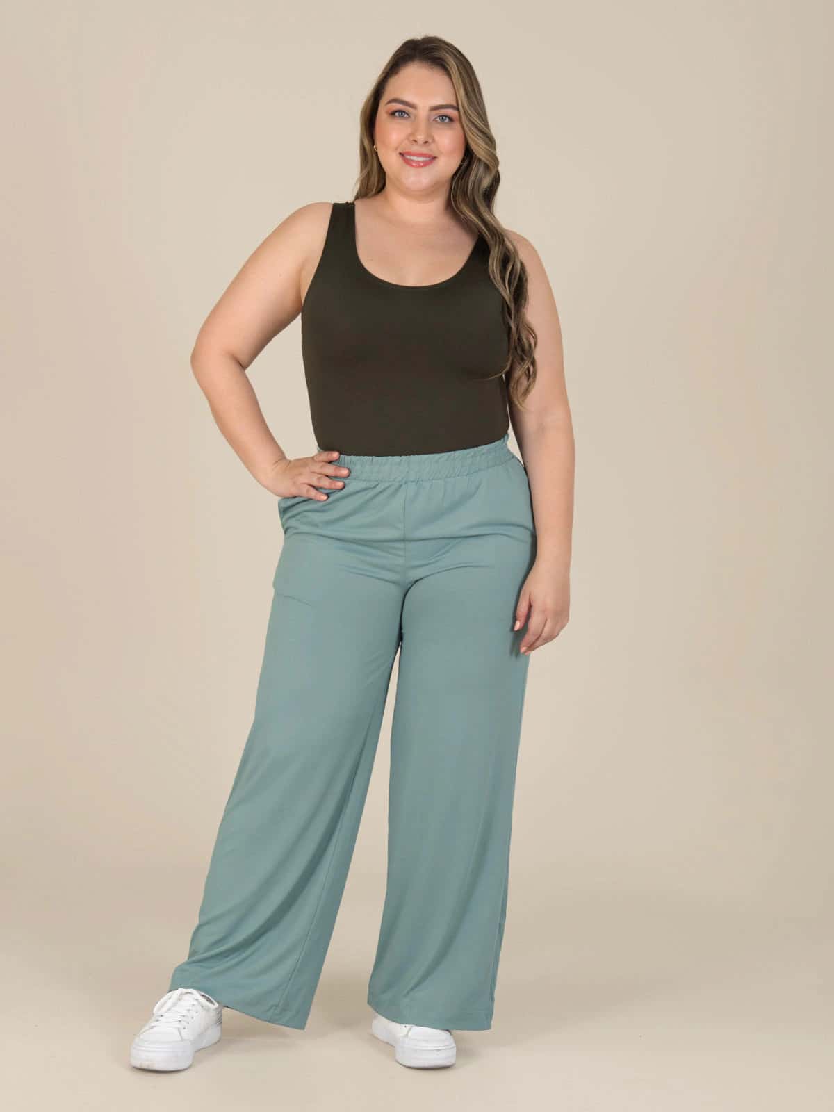 Sahay pantalon ibiza marina talla plus - miniatura 2