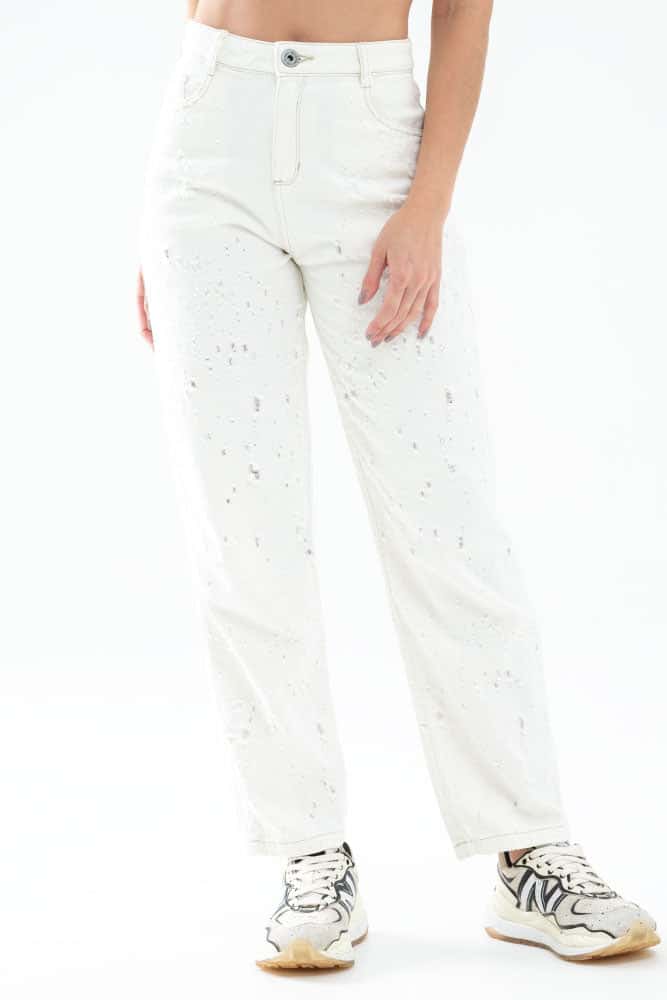 Jeans Slouchy Natural Textura
