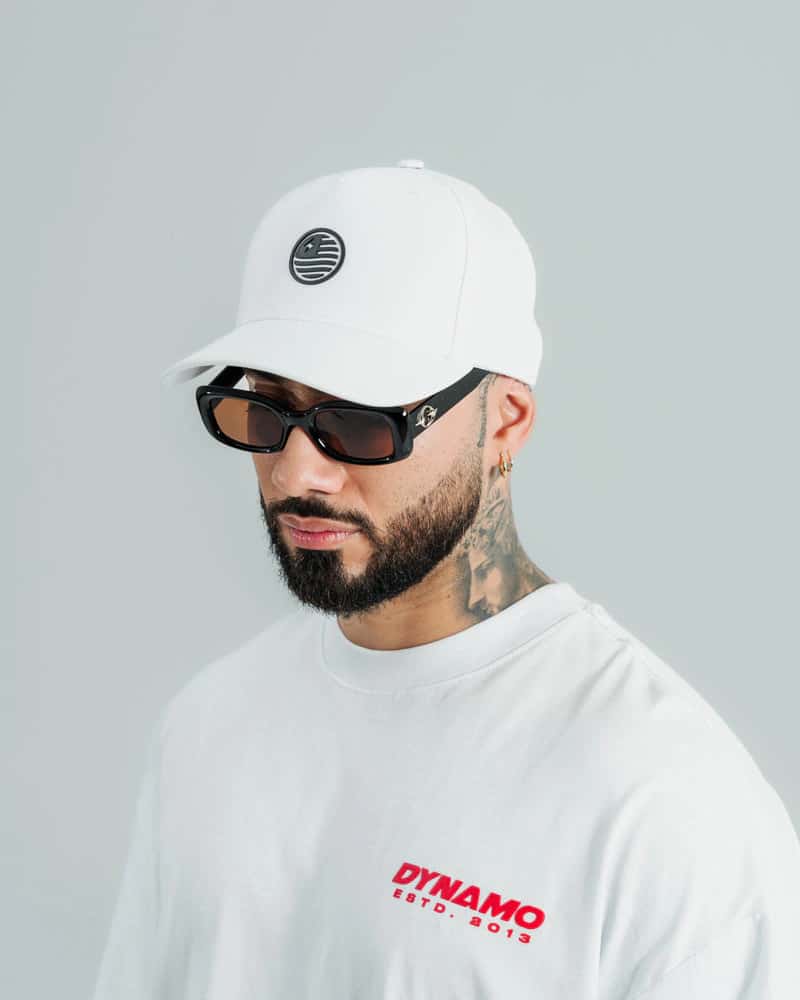 Gorra  Blanca Beisbolera