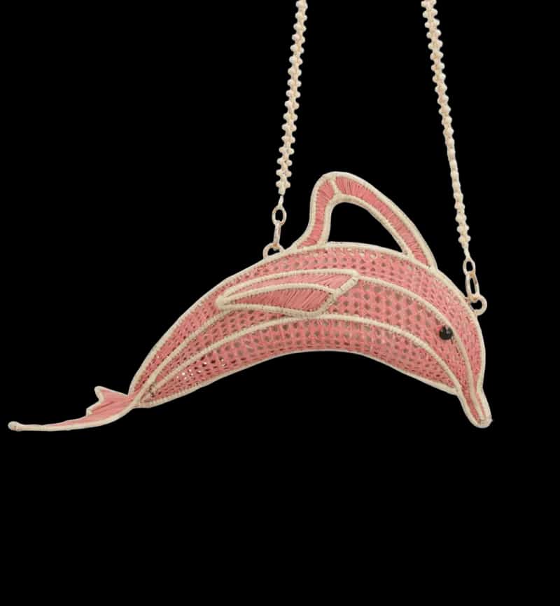 PINK DOLPHIN HANDBAG