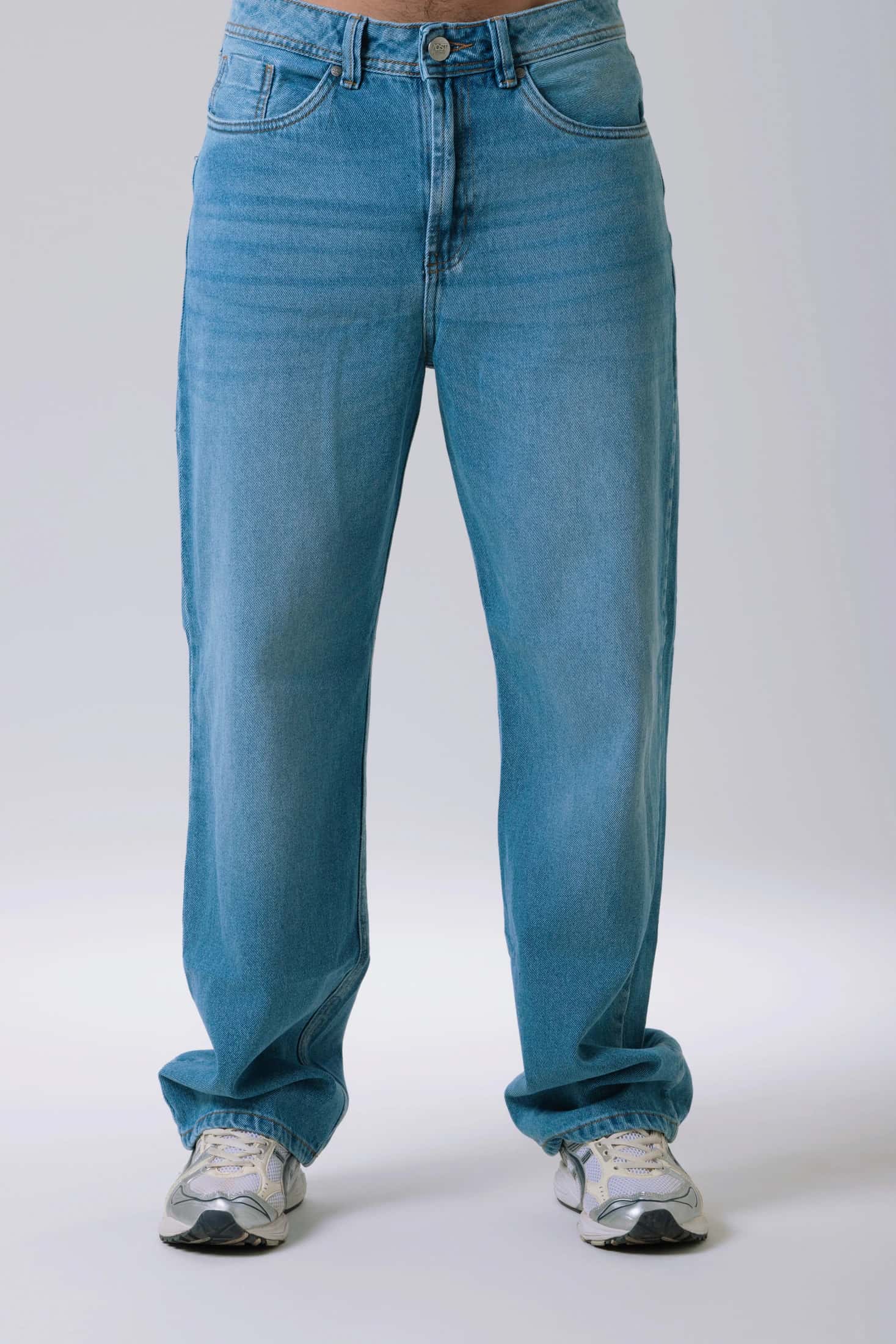JEAN 5 BOLSILLOS COLOR AZUL CLARO