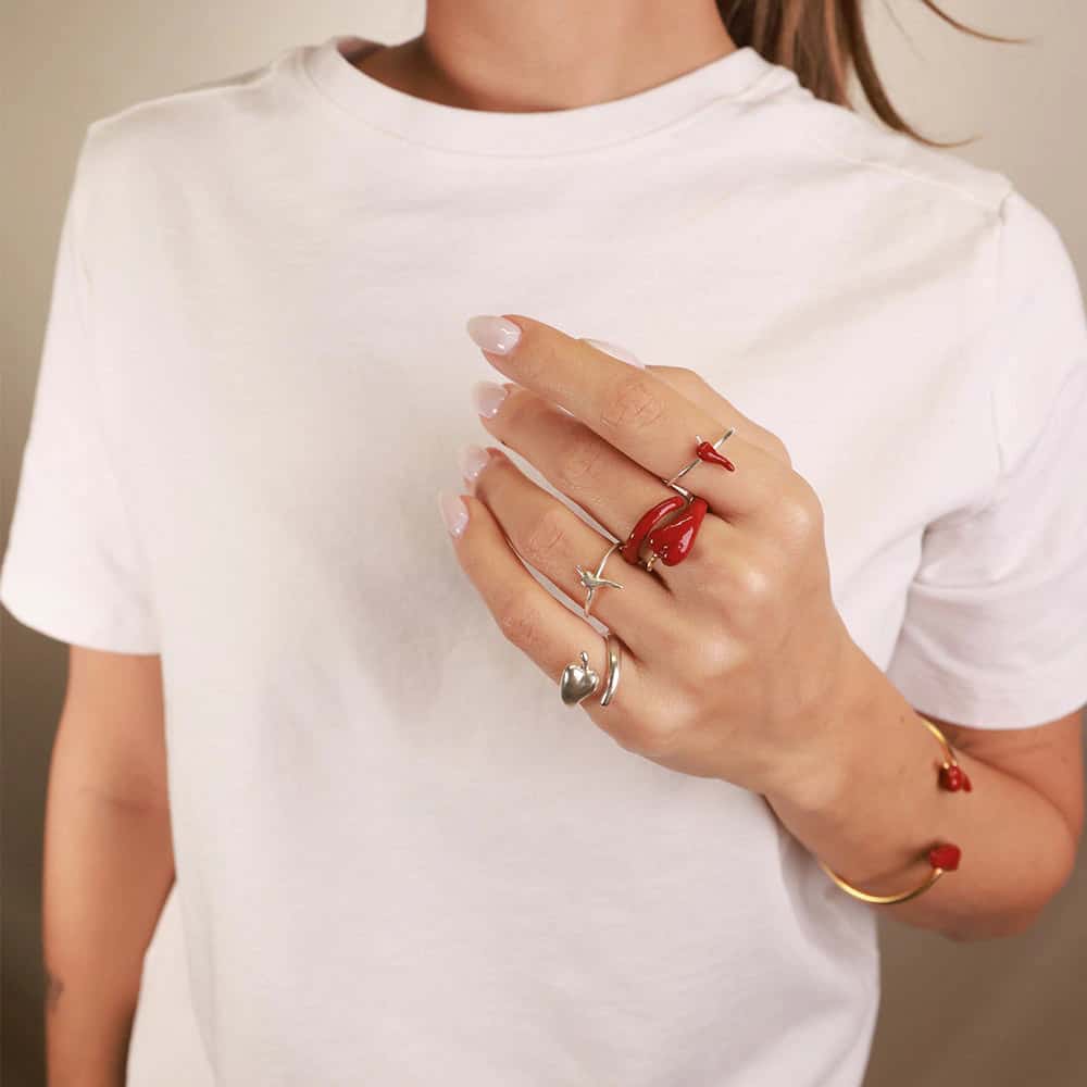 Anillo Chili Twirl Red - miniatura 4