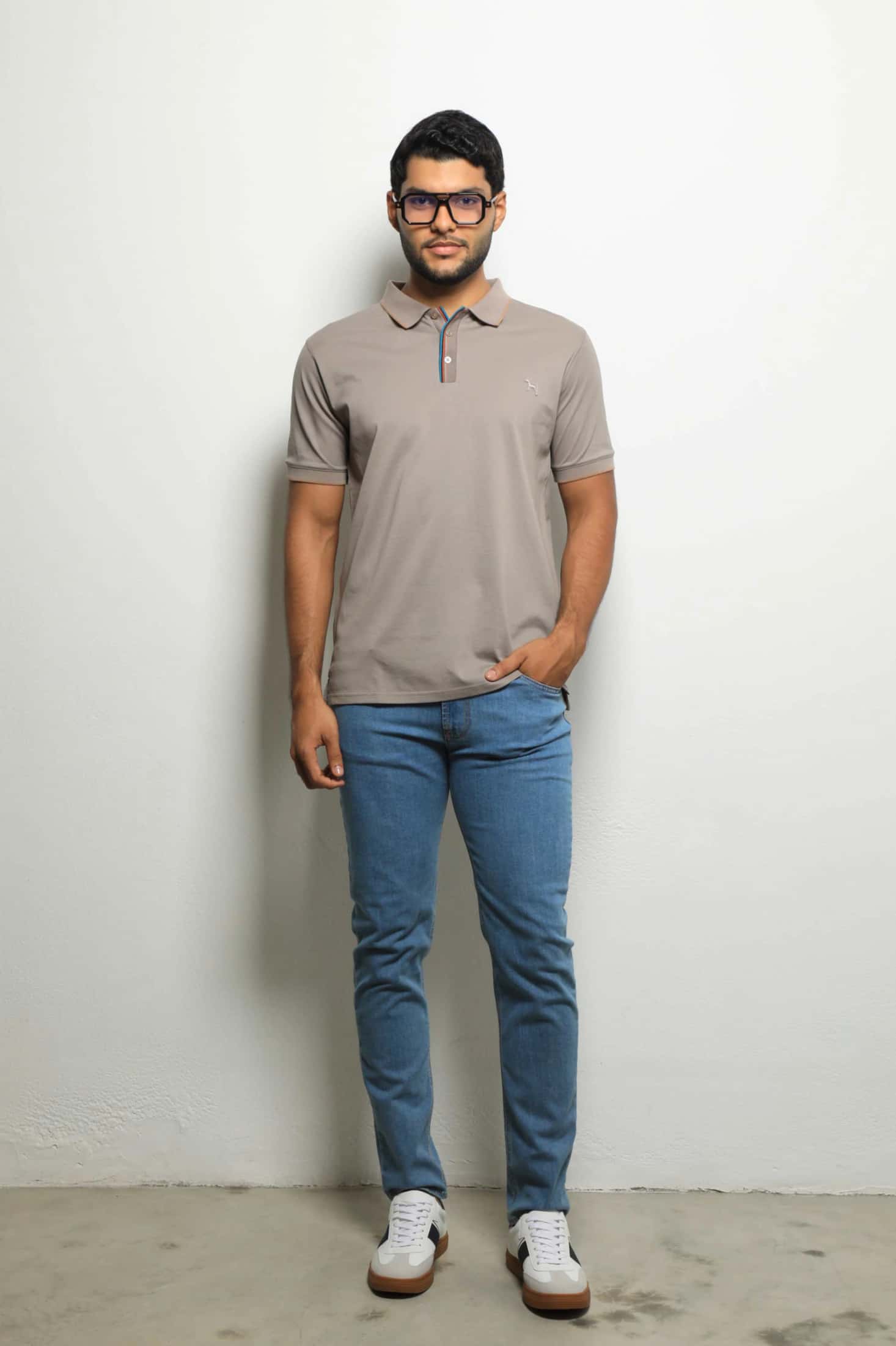Polo Fashion Taupe/Colores