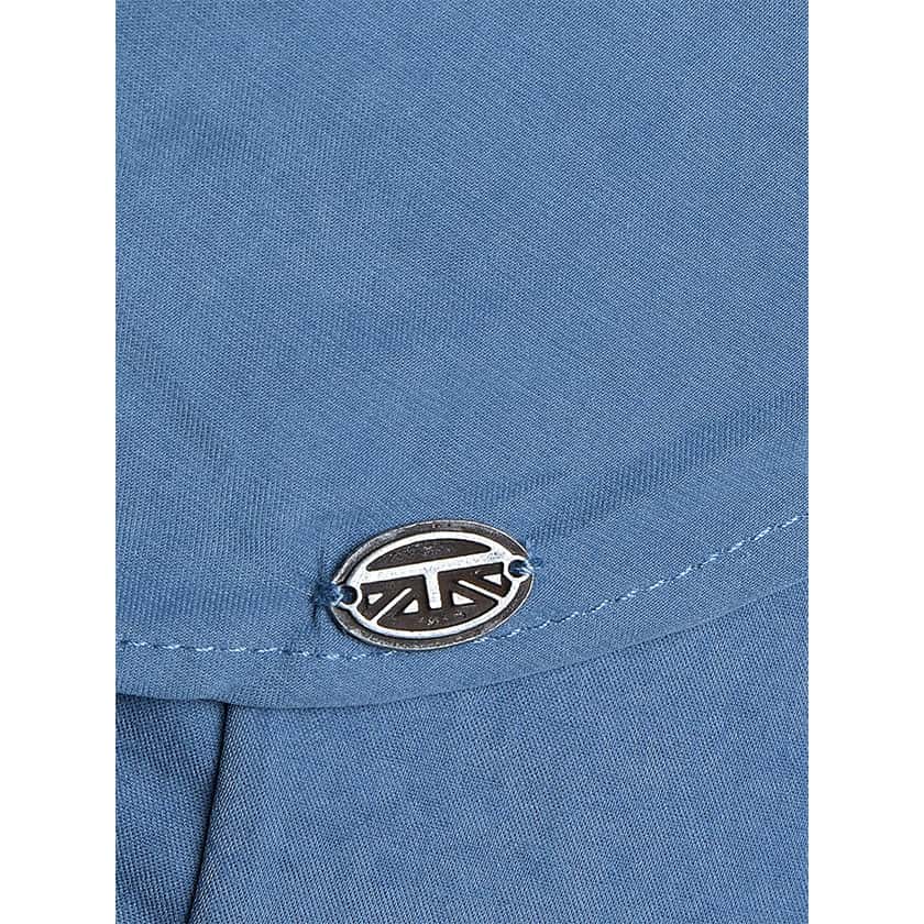 Blusa Manga Sisa Azul Mujer