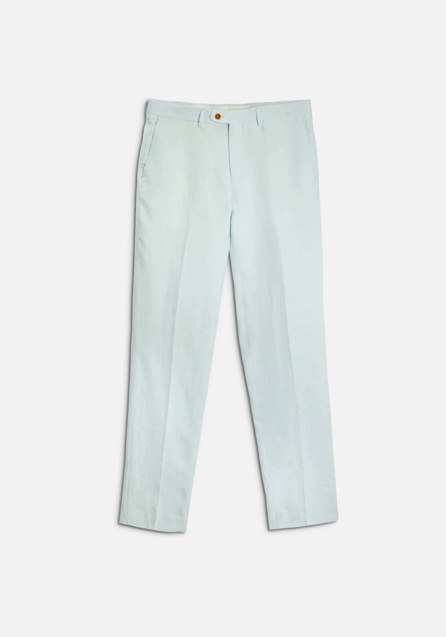 Pantalón Perugia Lino Azul Claro