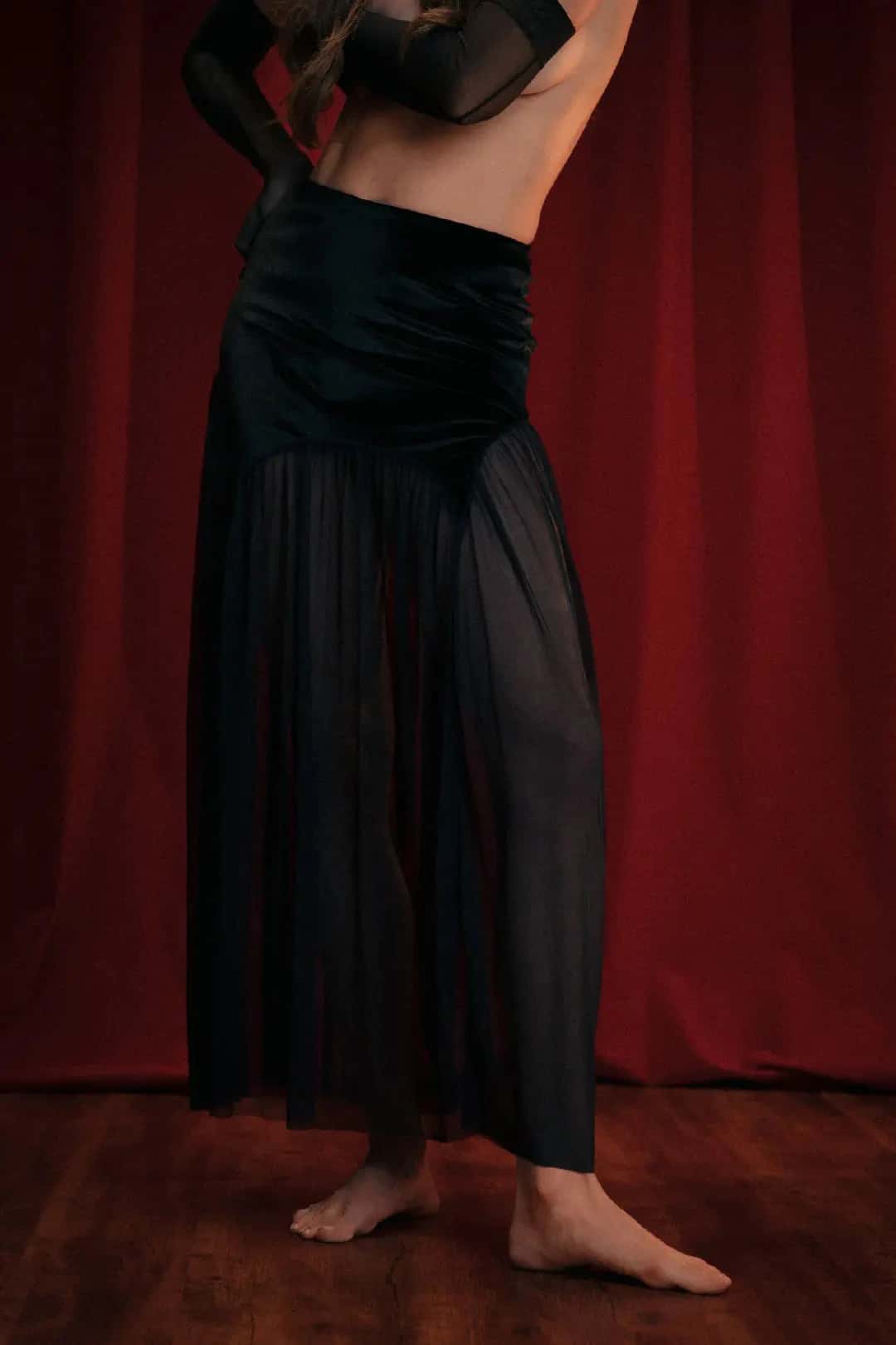 FALDA SUZETTE NEGRO