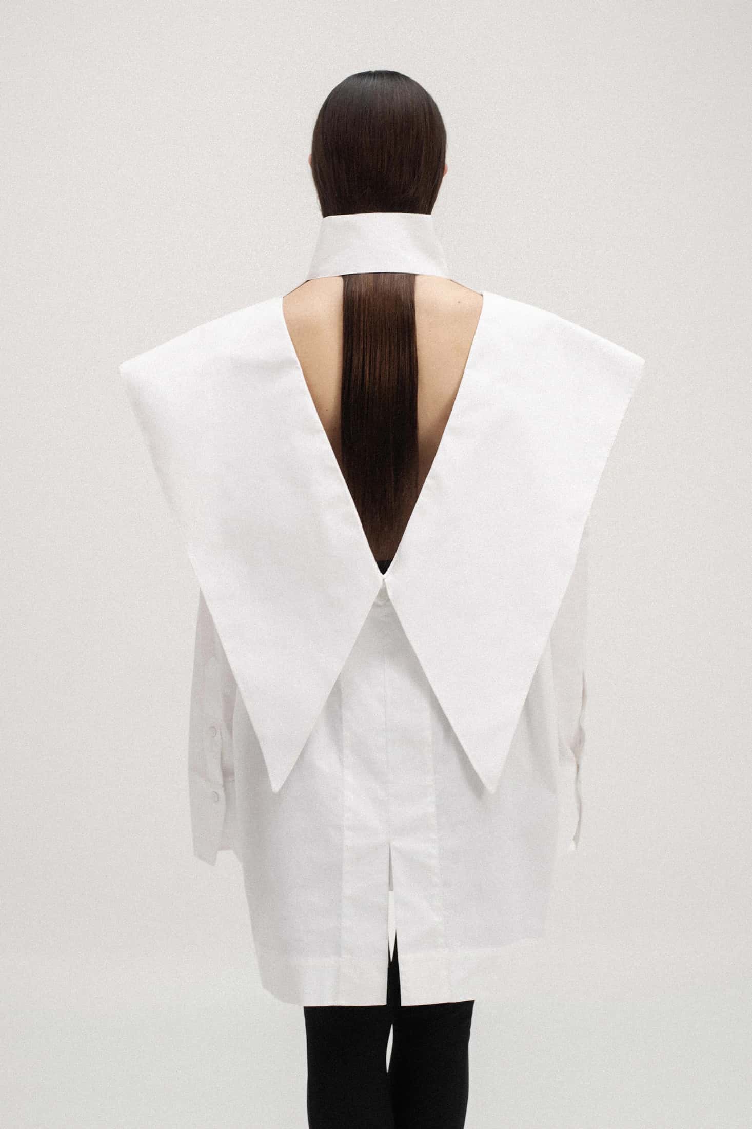 OPEN BACK SHIRT