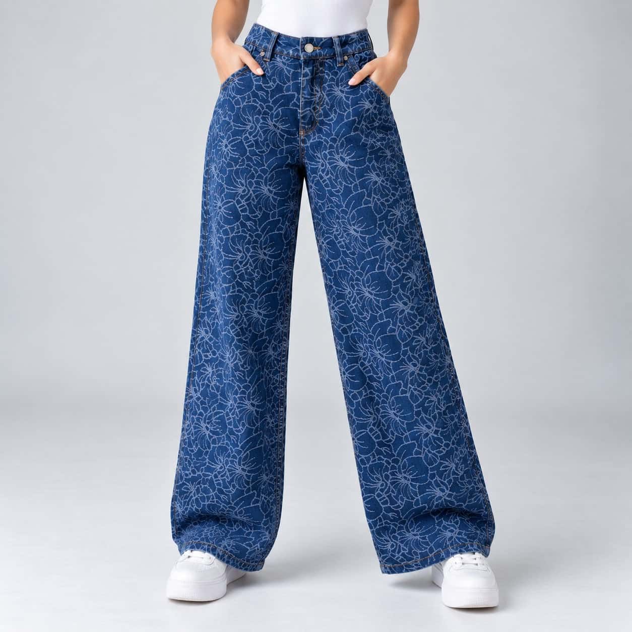 Jean Wide Leg Rigido Ax-3146 Premium - miniatura 2