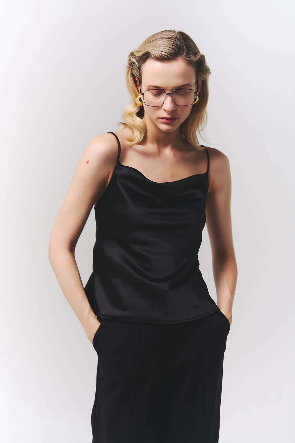 Blusa Fiorella Negra
