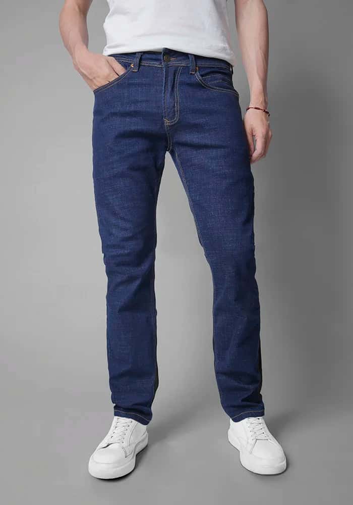 Jean para Hombre Color Azul Oscuro marca Thunder