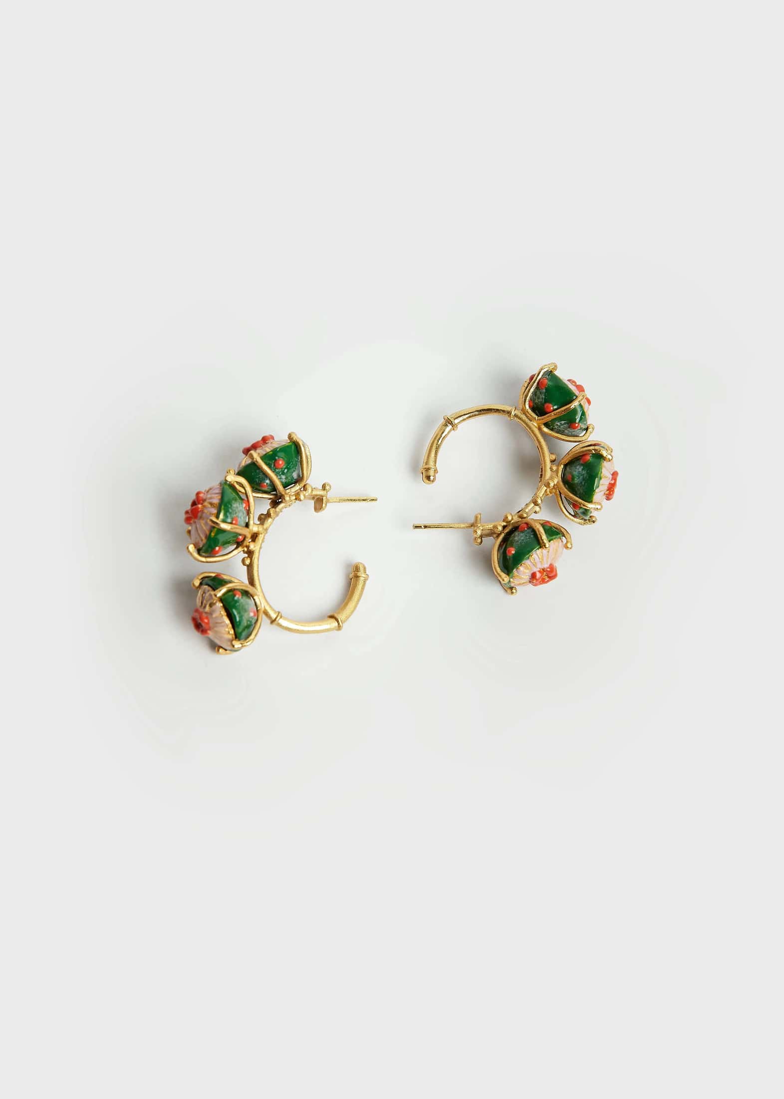 MAXI HOOP EARRINGS "SOMBRERITO"