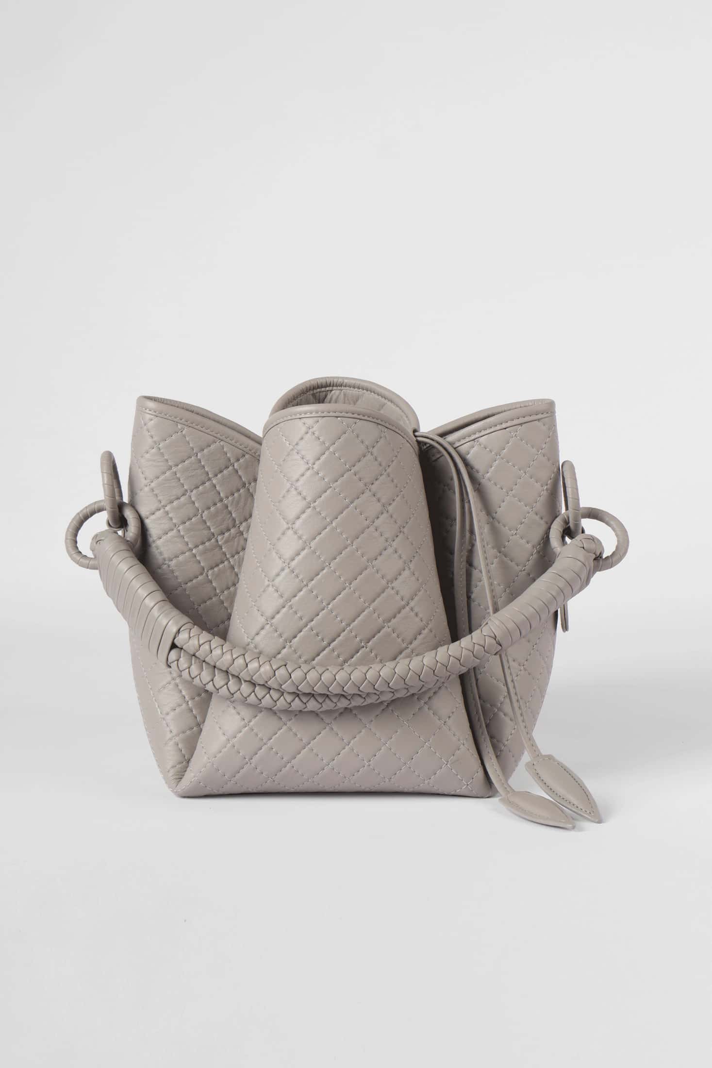 Tulip Bucket Bag, Marble Gray