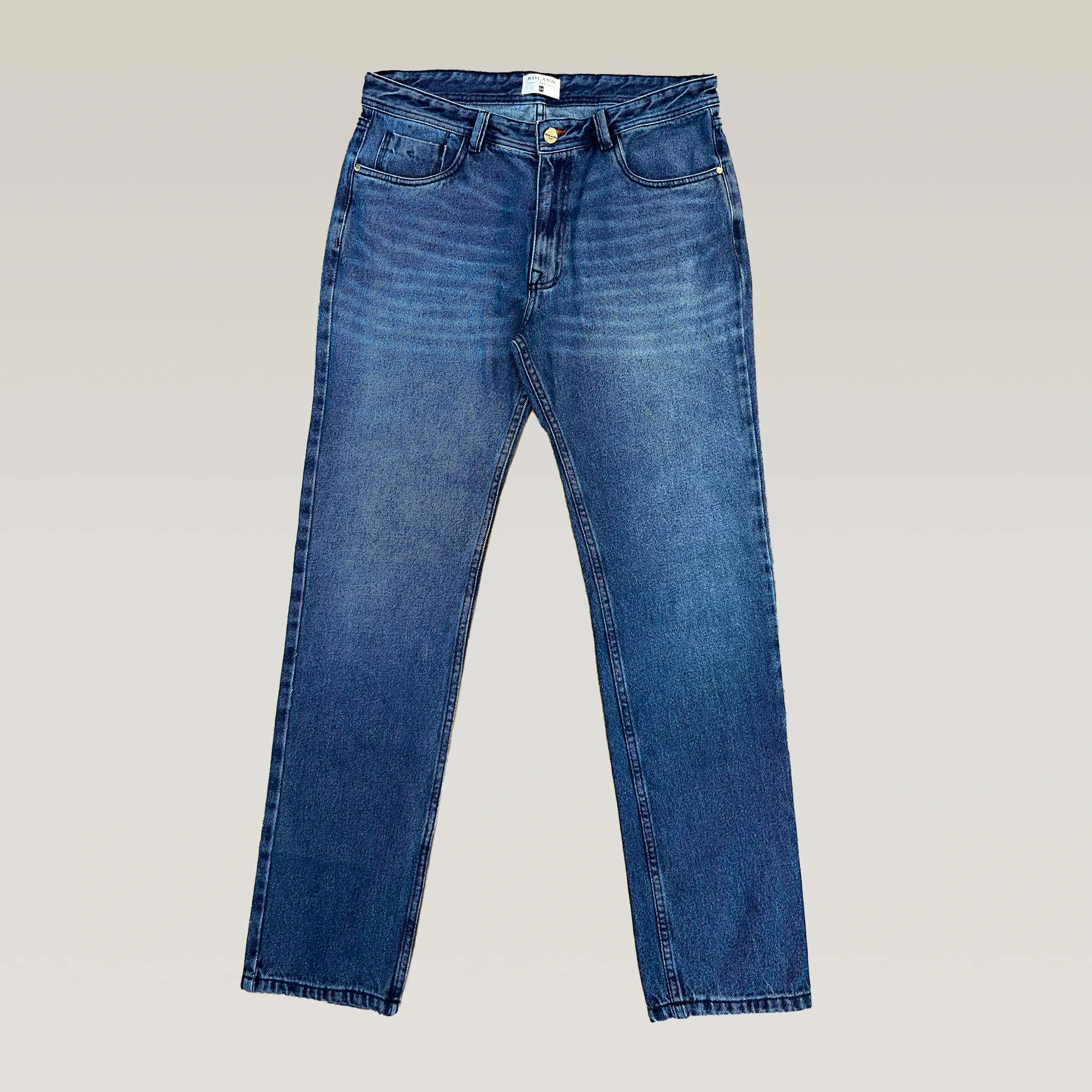 Jean regular fit color índigo