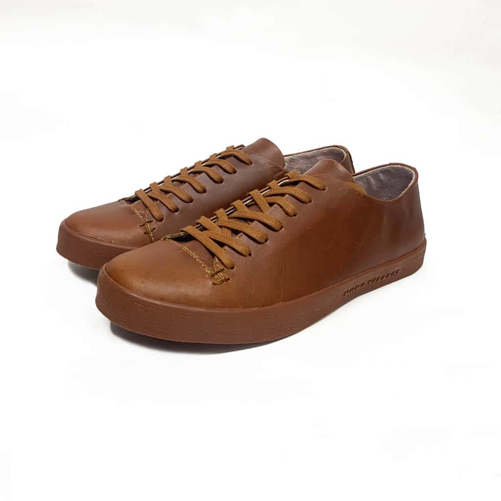 Zapatos Para Hombre Basil en cuero coñac