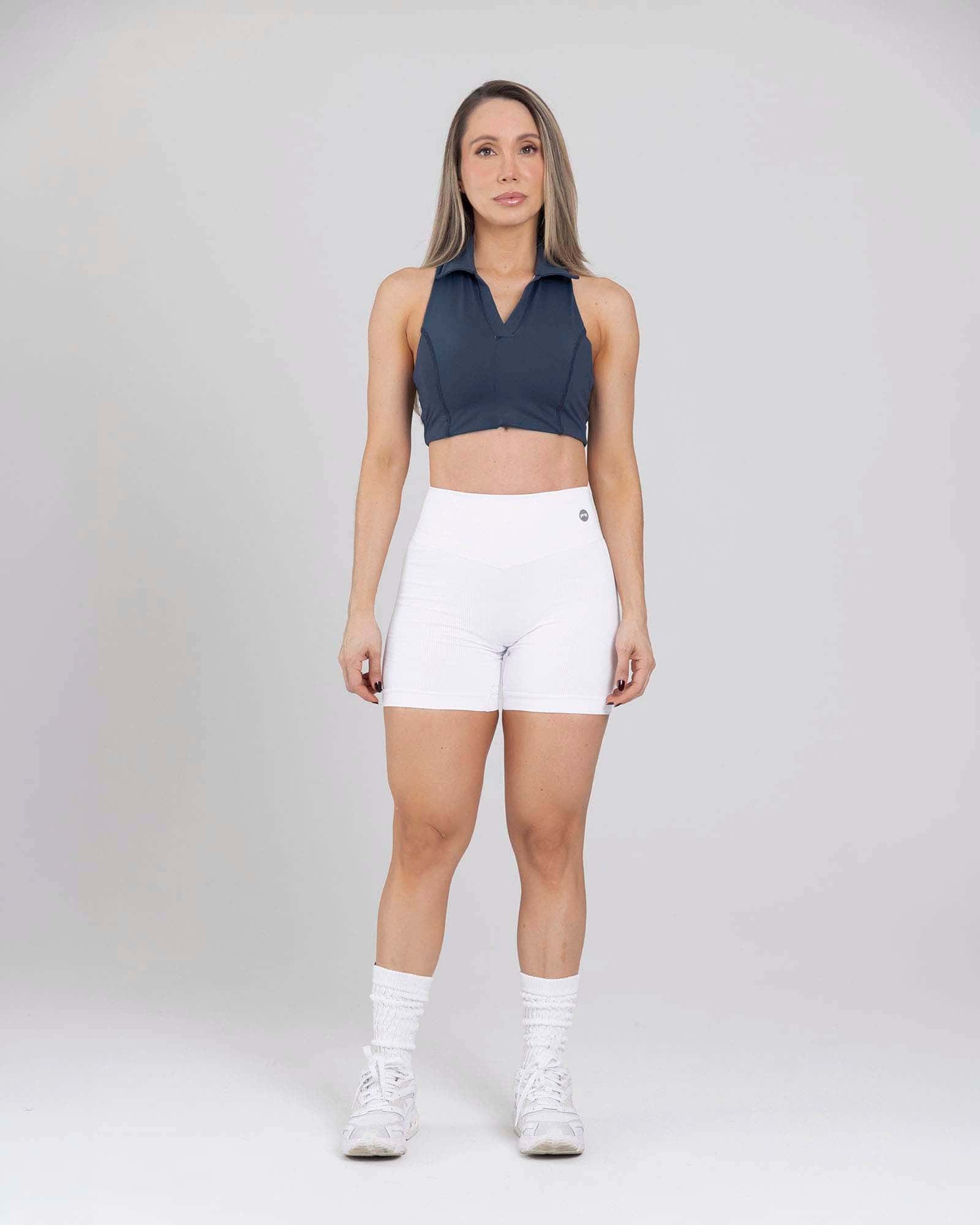 Short push up form seamless blanco flexi FIBER