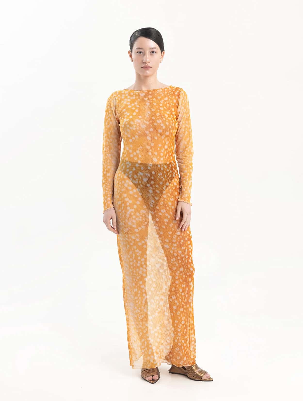 VESTIDO MESH MYCELIUM - miniatura 1