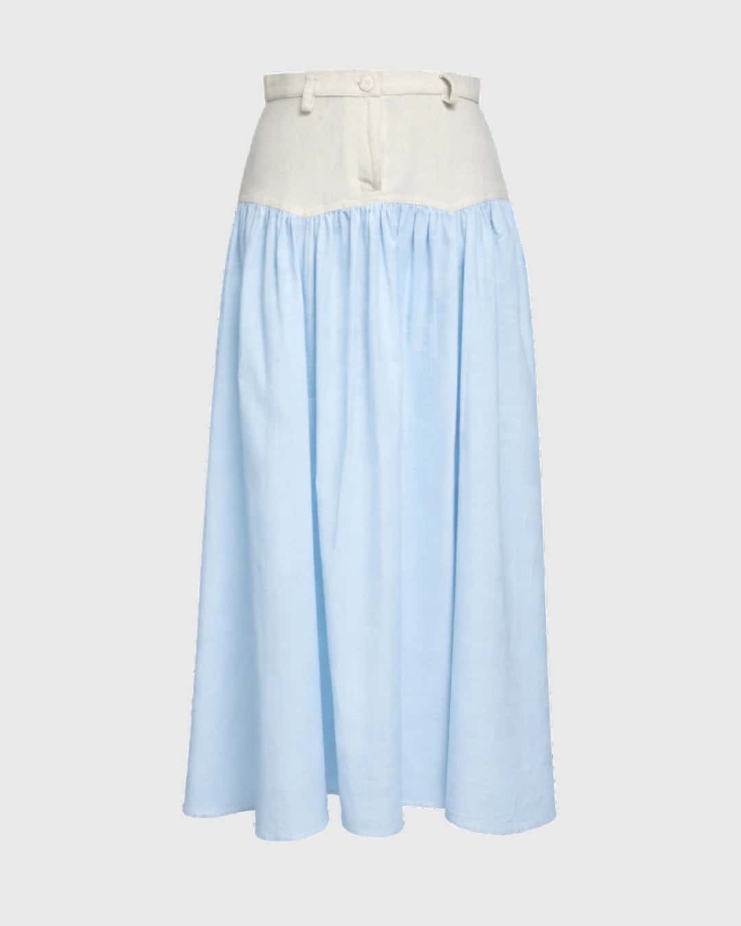 SAND STRIPE SKIRT (SKY)
