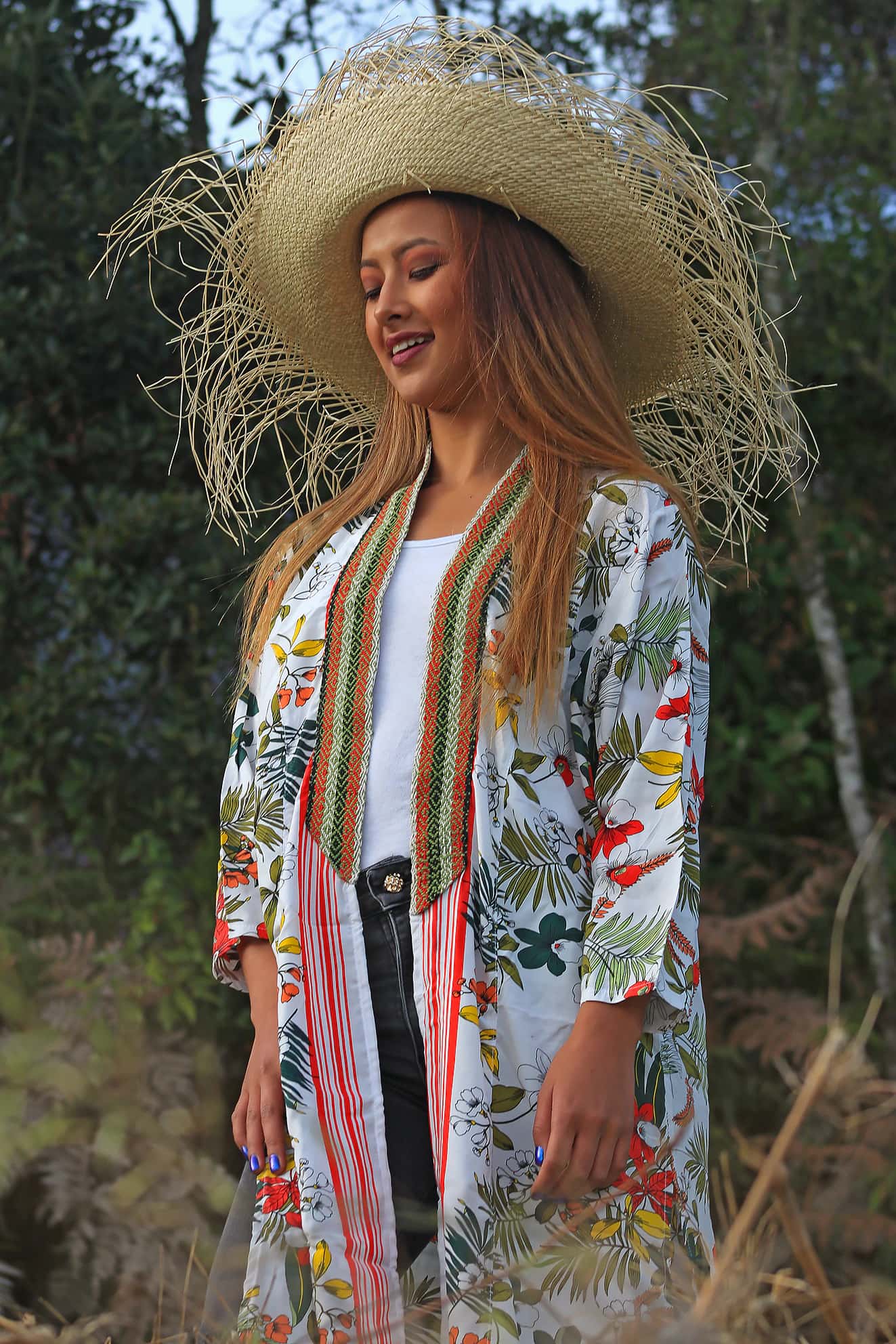 Kimono Flora Largo