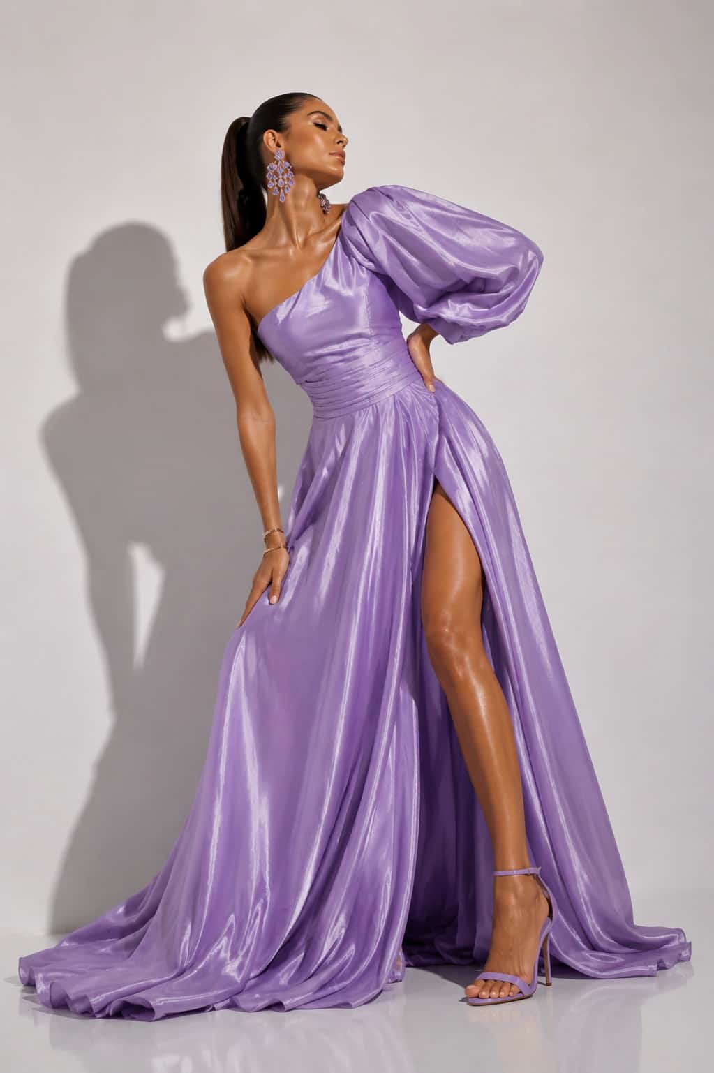 Vestido Sinfonía Lila - miniatura 2