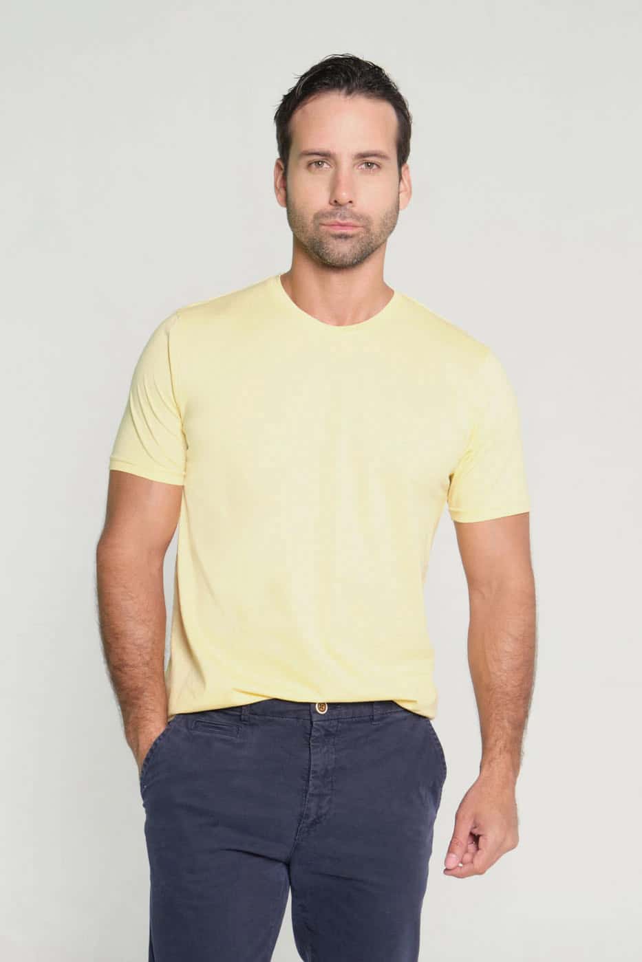Camiseta T-shirt Amarillo Guinda