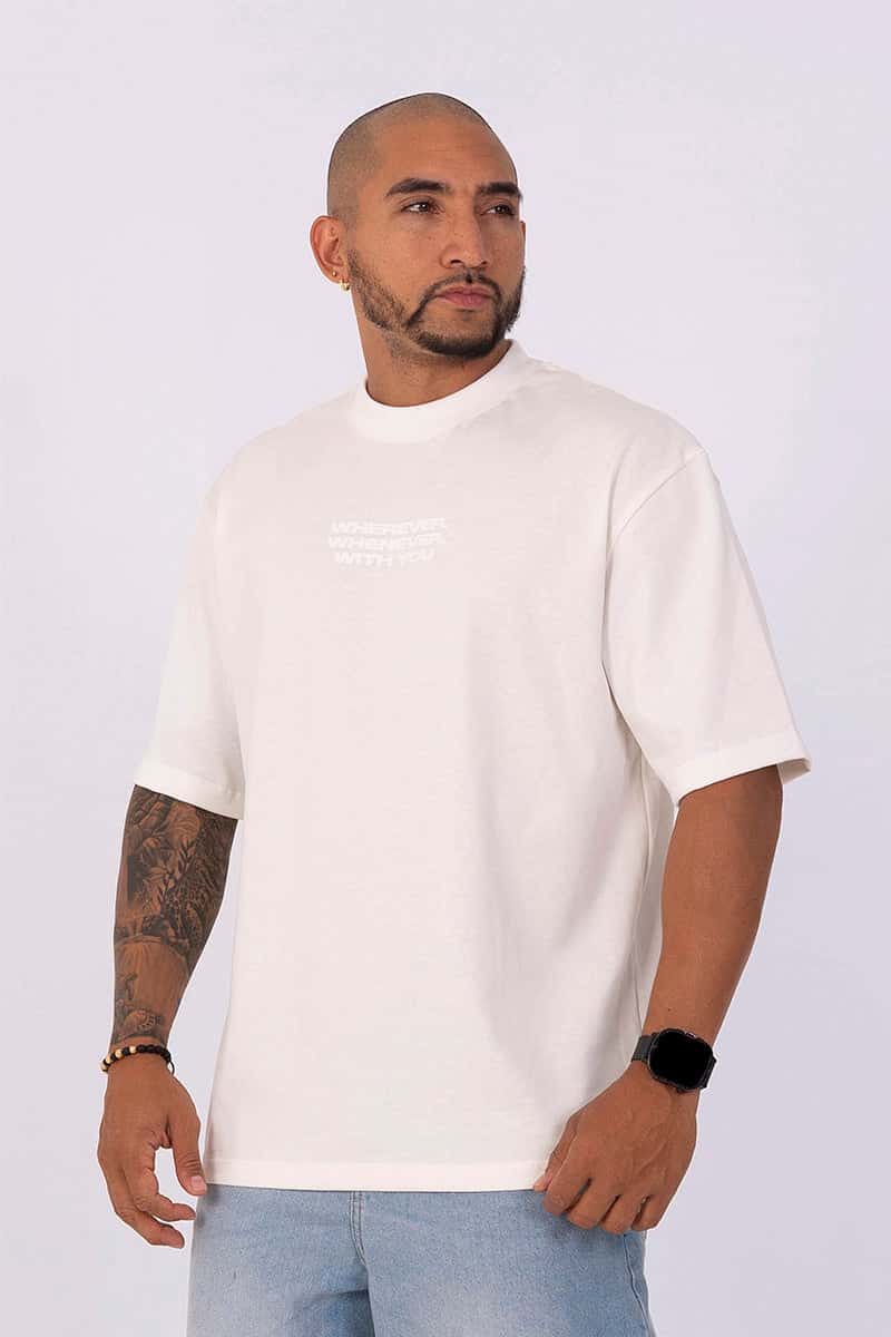 Camiseta oversize wherever - miniatura 2