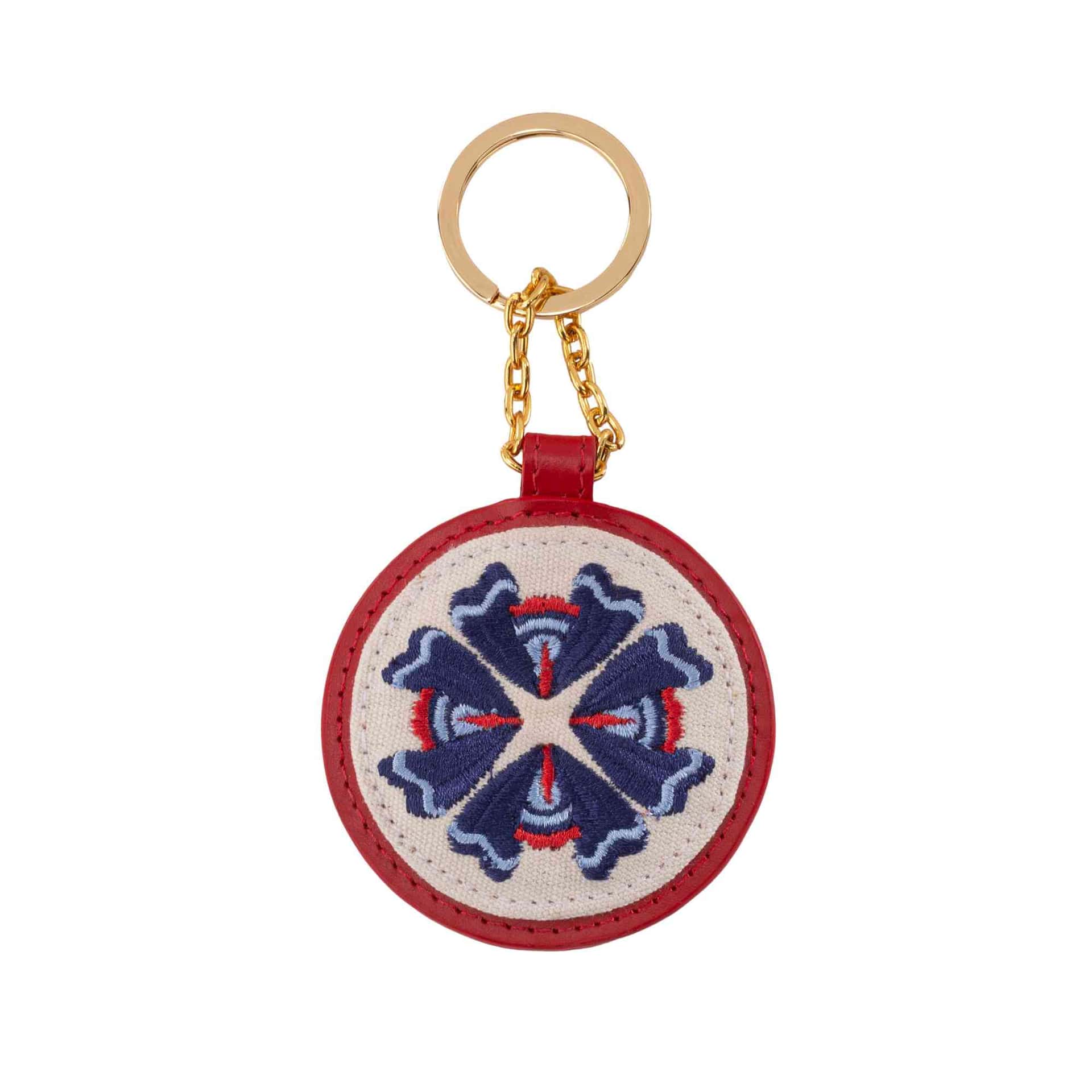 Accesorio llavero azulejo rojo cayena gift