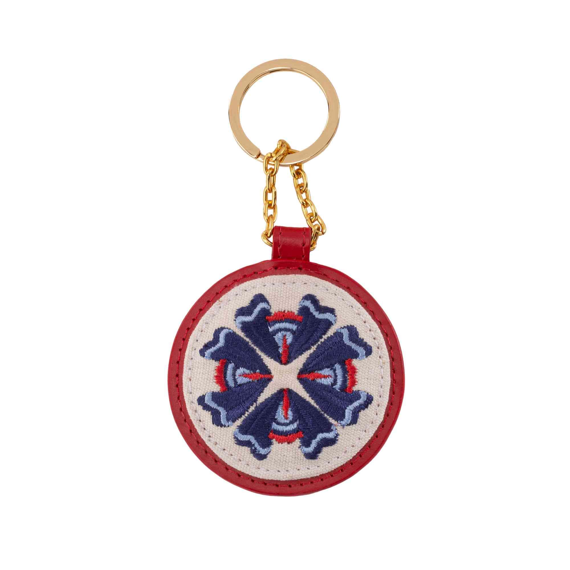 Accesorio llavero azulejo rojo cayena gift