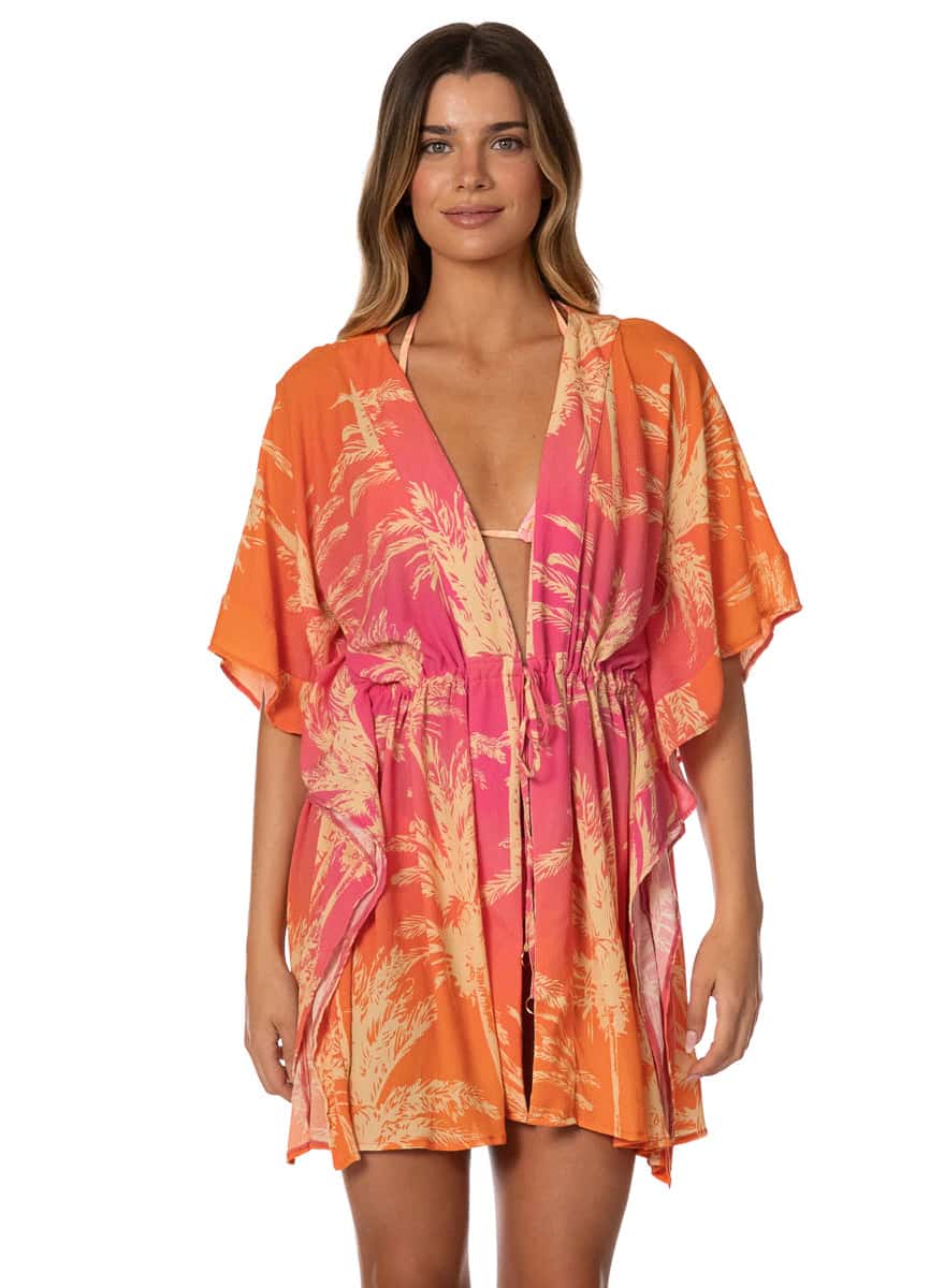 Maaji Sunwashed Palms Vanilla Kaftan