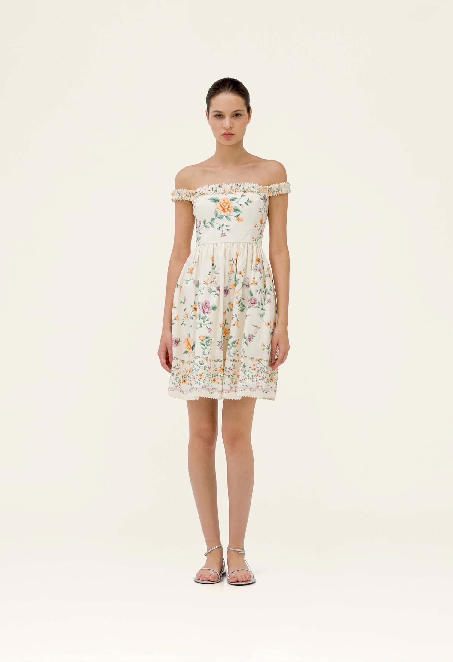 Achiote Chinesis Knee Dress