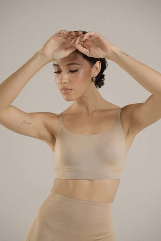 Square Bralette Mocha - miniatura 2