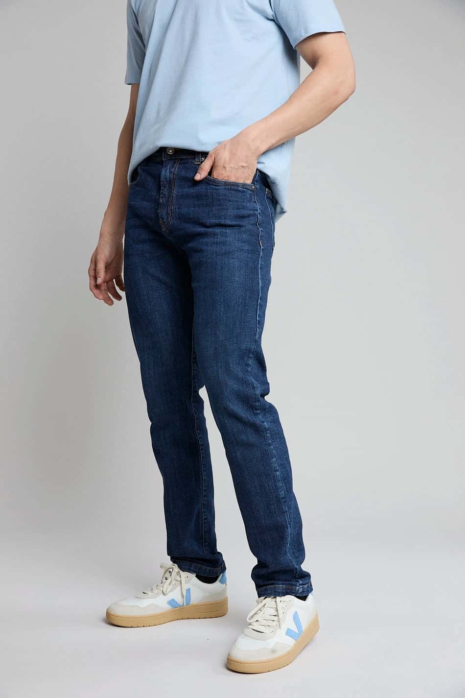 Jean azul oscuro slim fit - miniatura 5