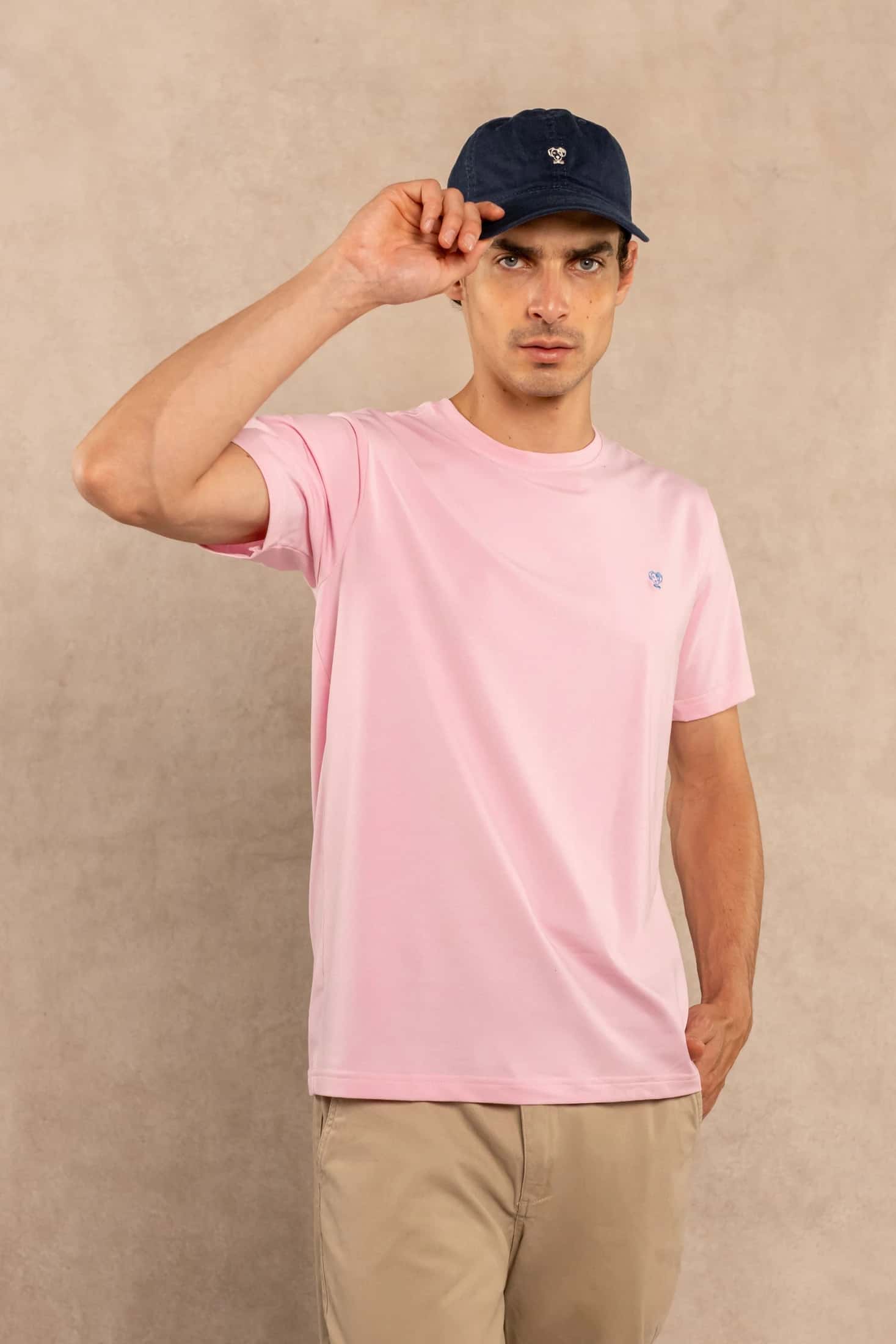 Camiseta Antimanchas Rosada - Talla Regular