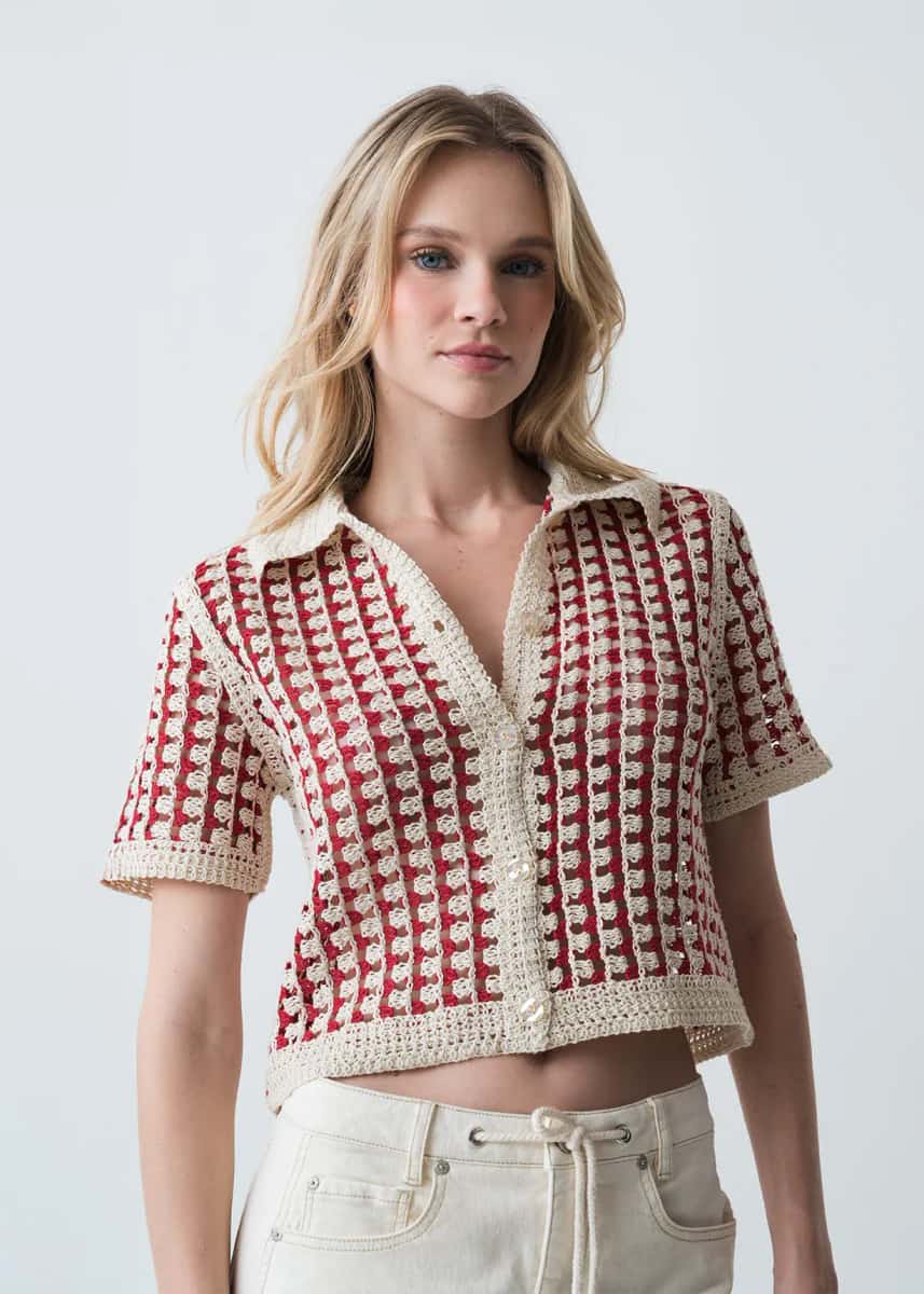 Camisa tejida