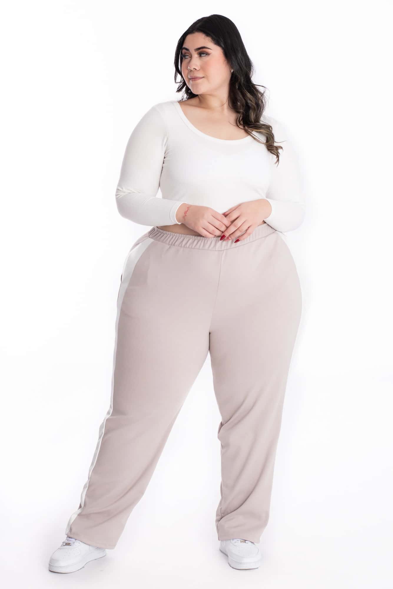 Sudadera Pantalón Juno Beige - miniatura 9