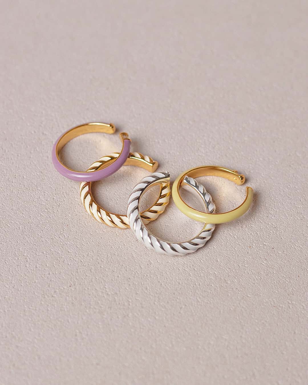 Anillo Candy Cane