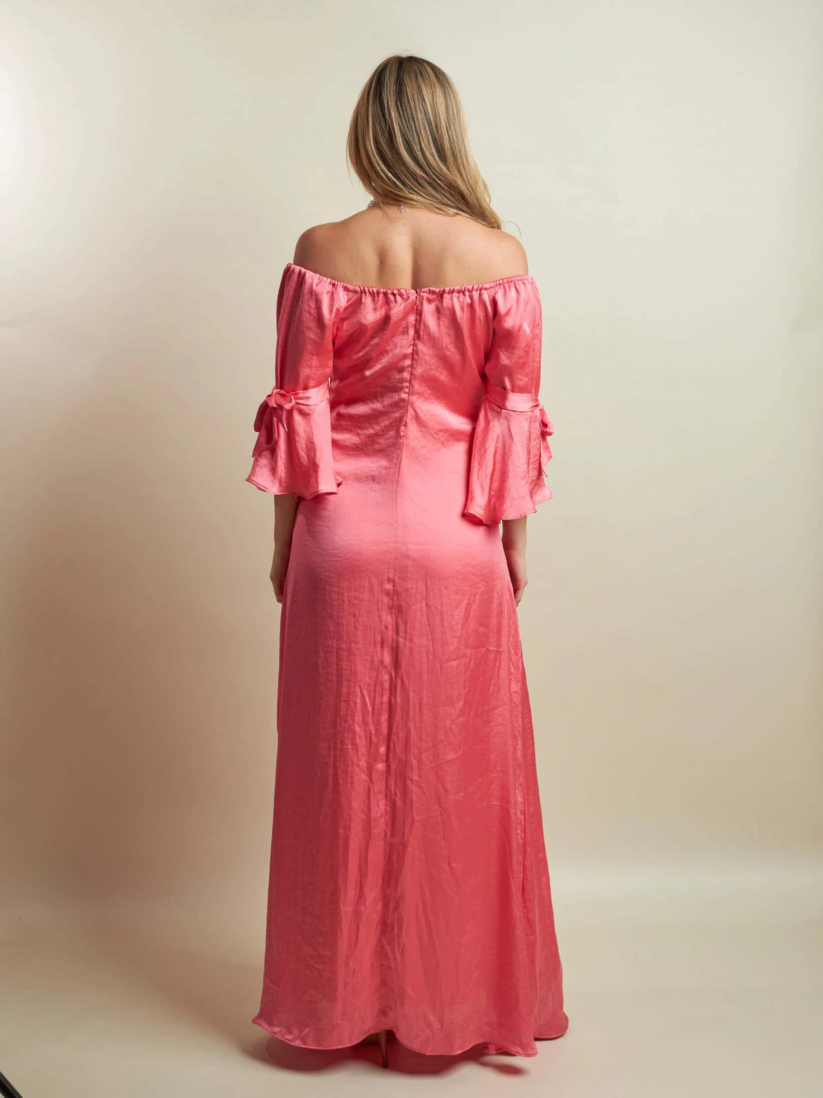 Vestido Sevilla Ii Salmon - miniatura 5