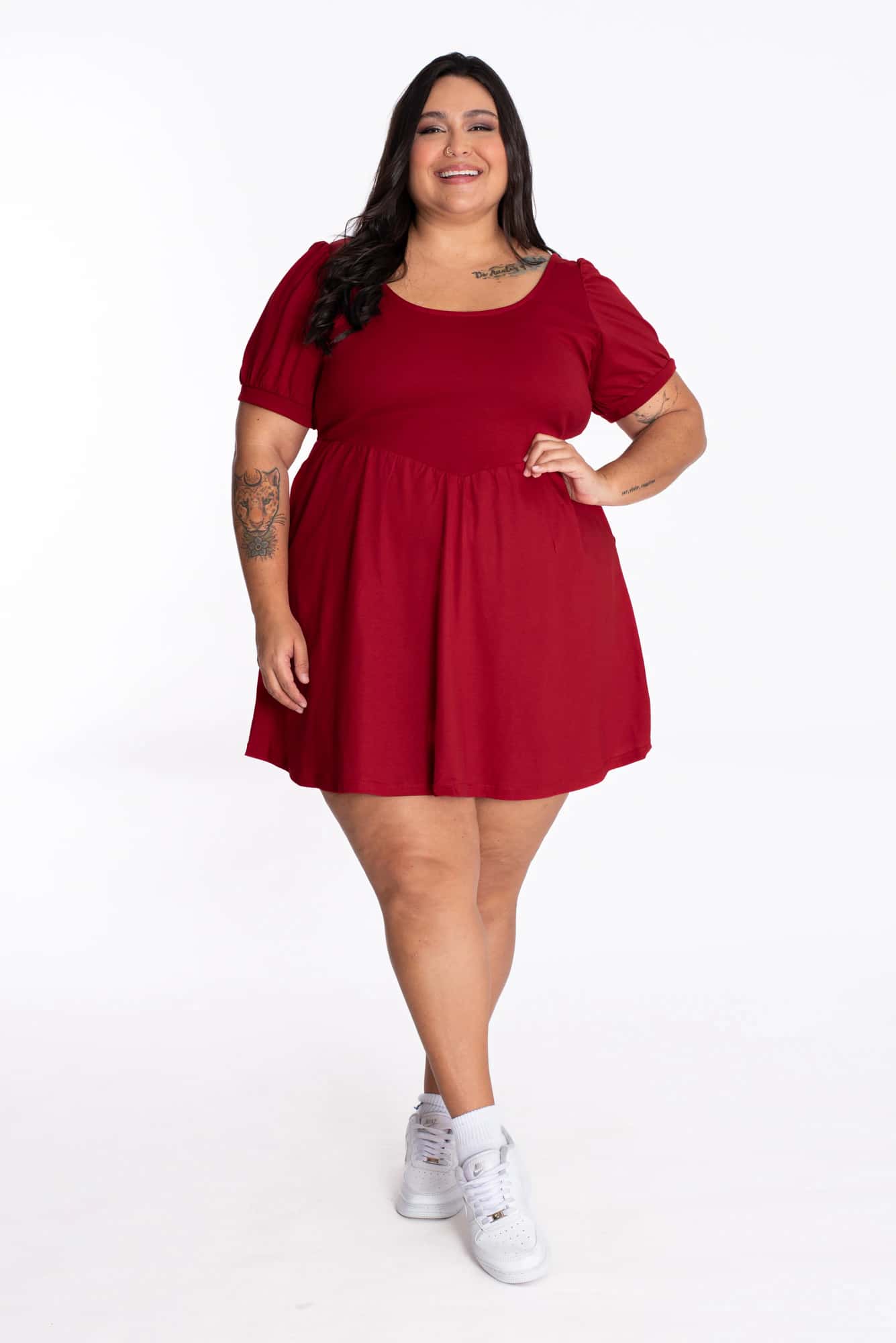 Vestido Amapola Rojo