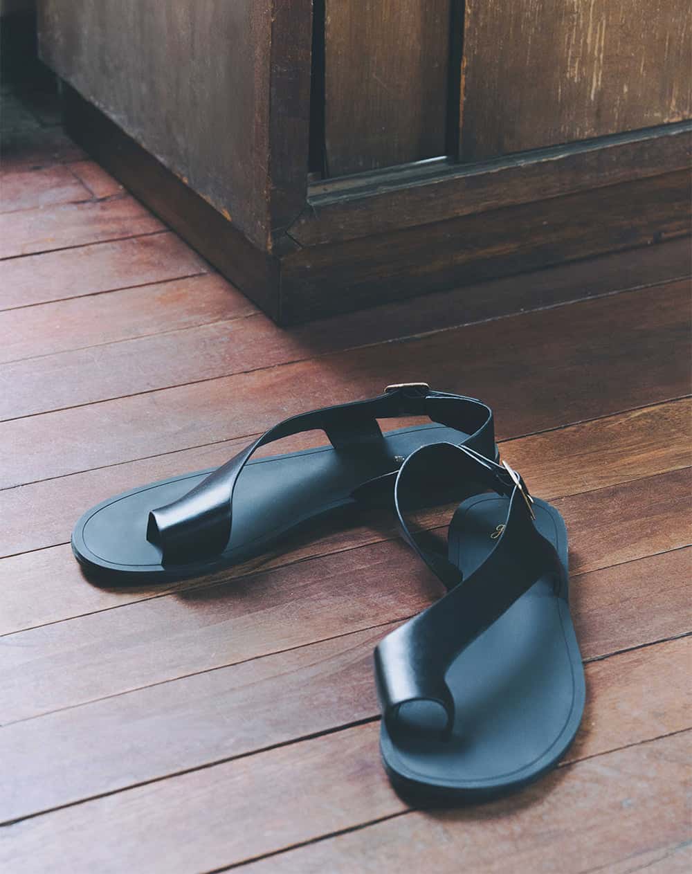 Sandalias negro mujer