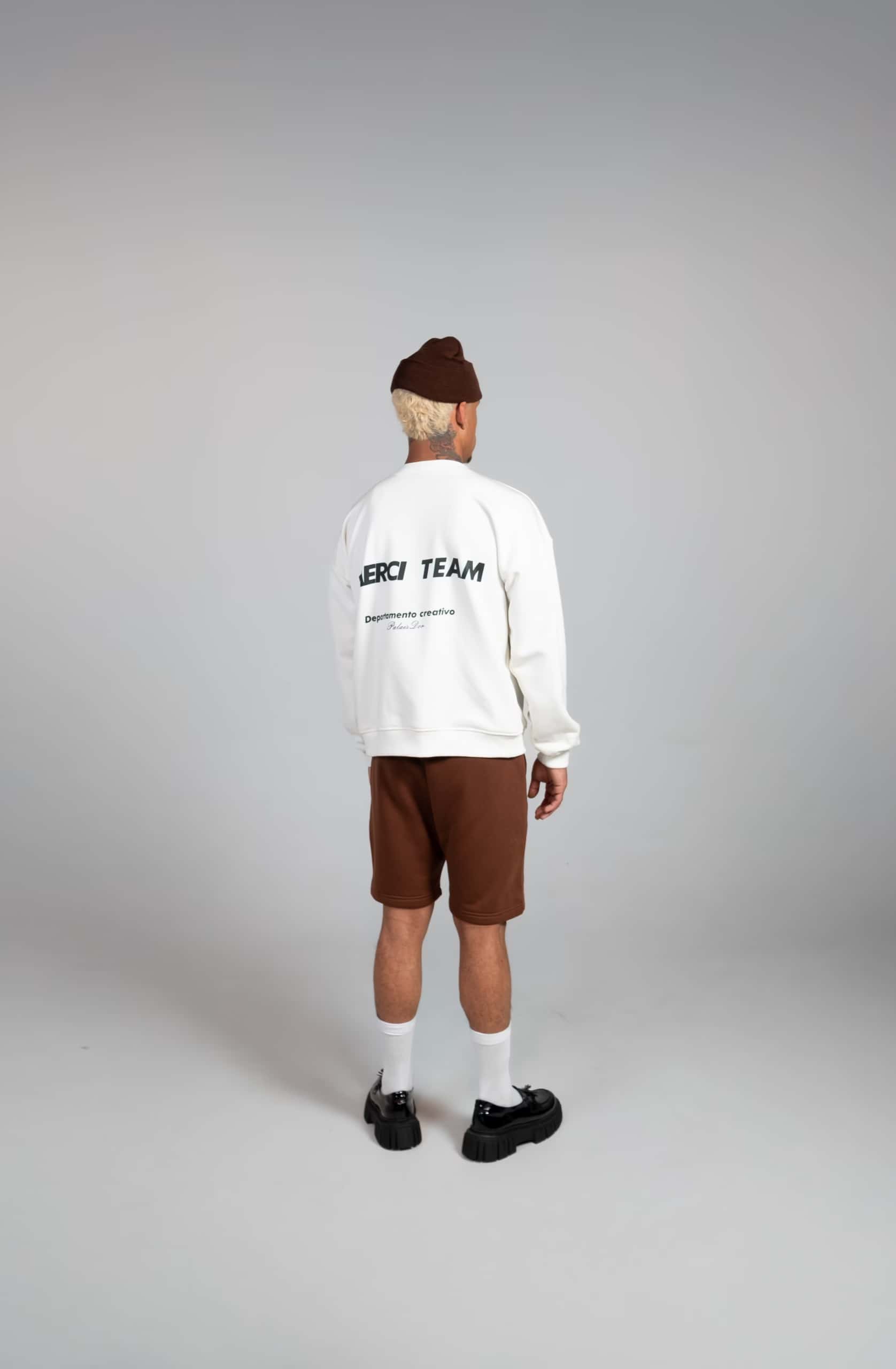 Hoodie Blanco Oversize - miniatura 5