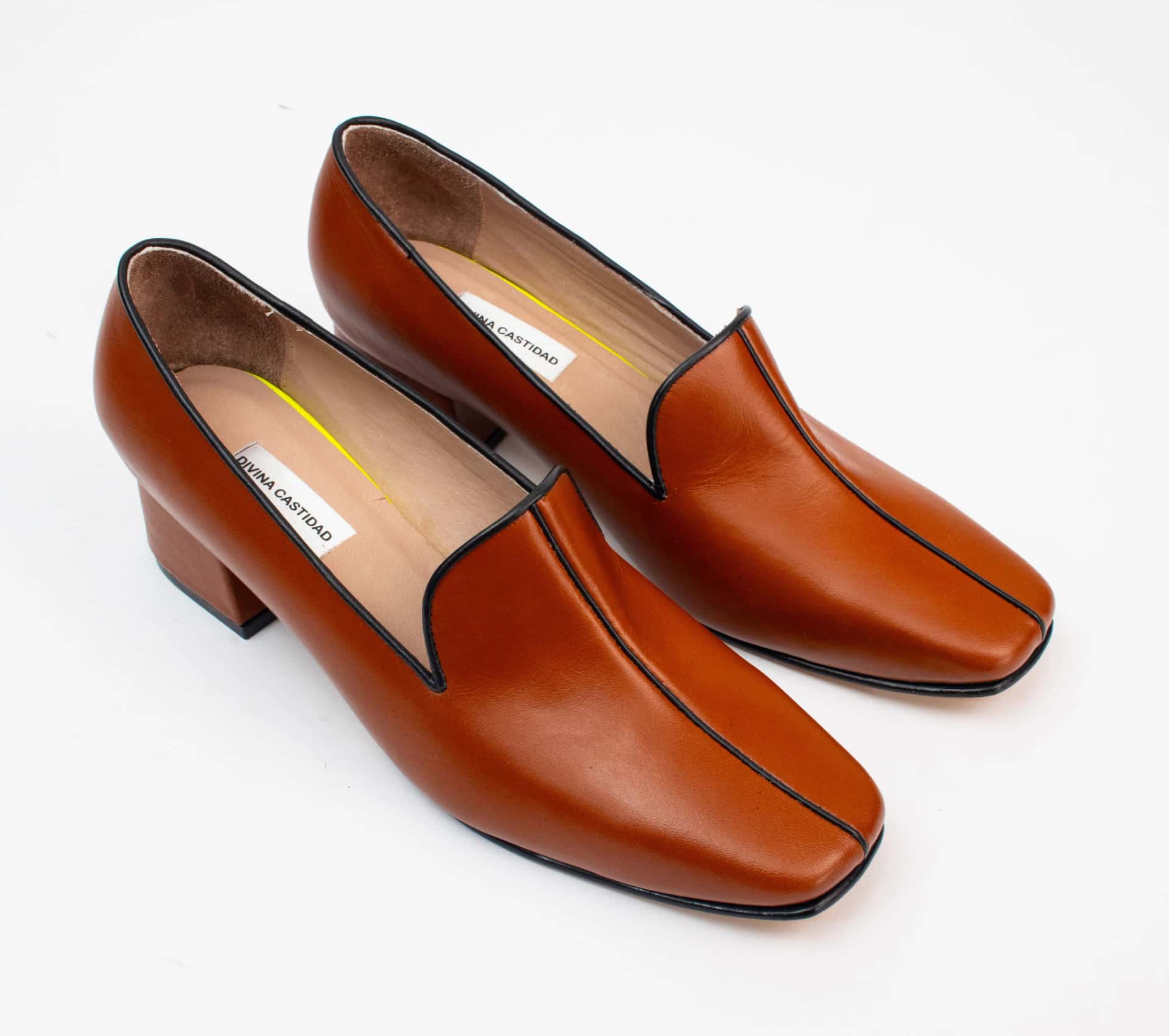 LOAFERS - honey x black