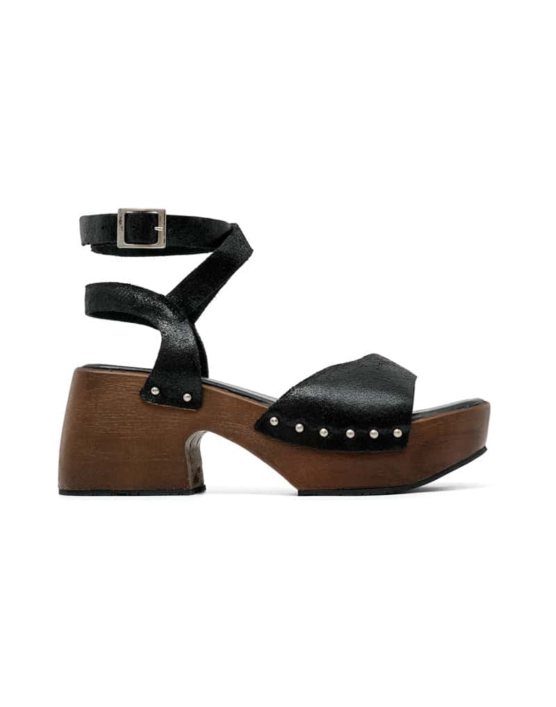 Sandalia plataforma de cuero REF VLE1629LJ