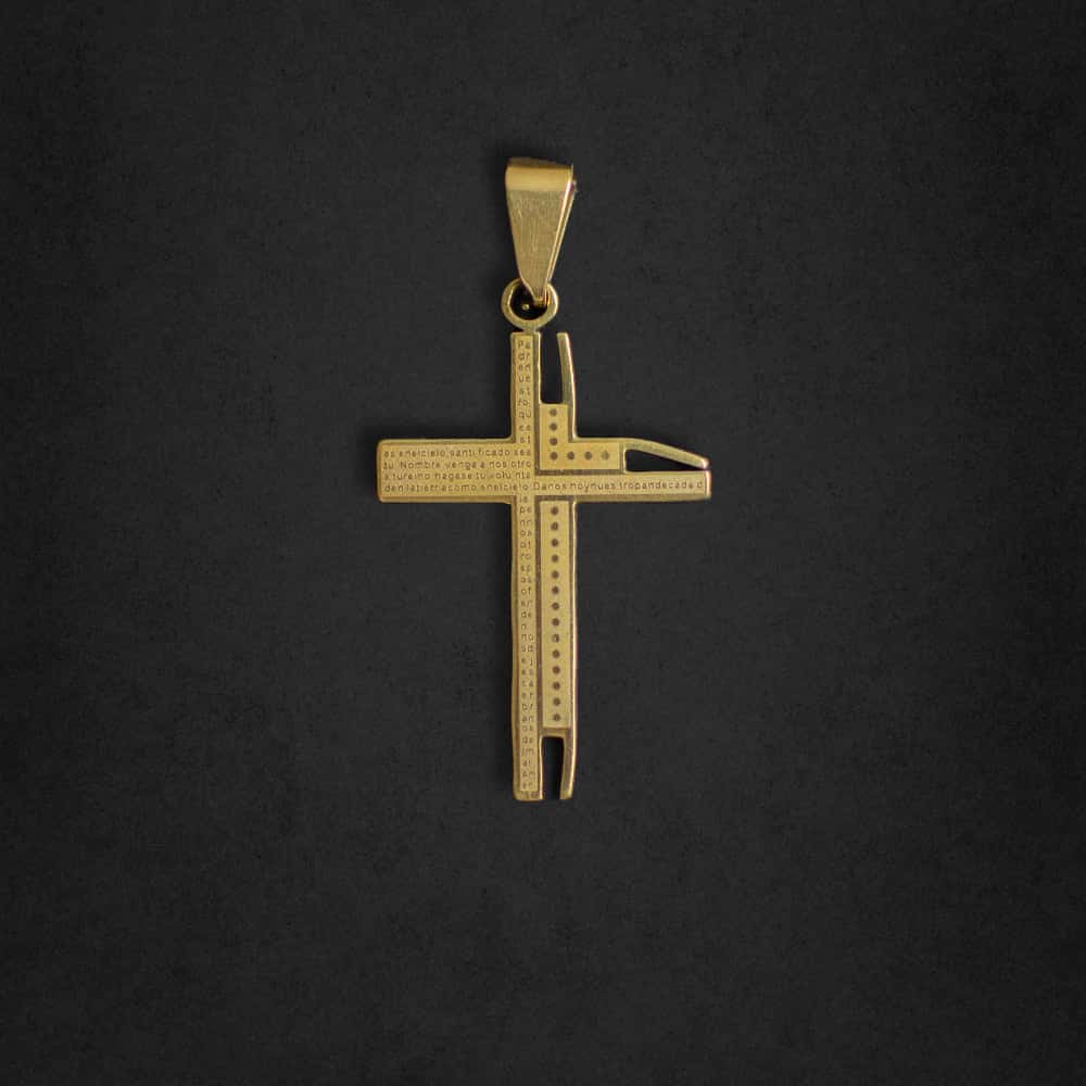 Dije Cruz Gaps Gold