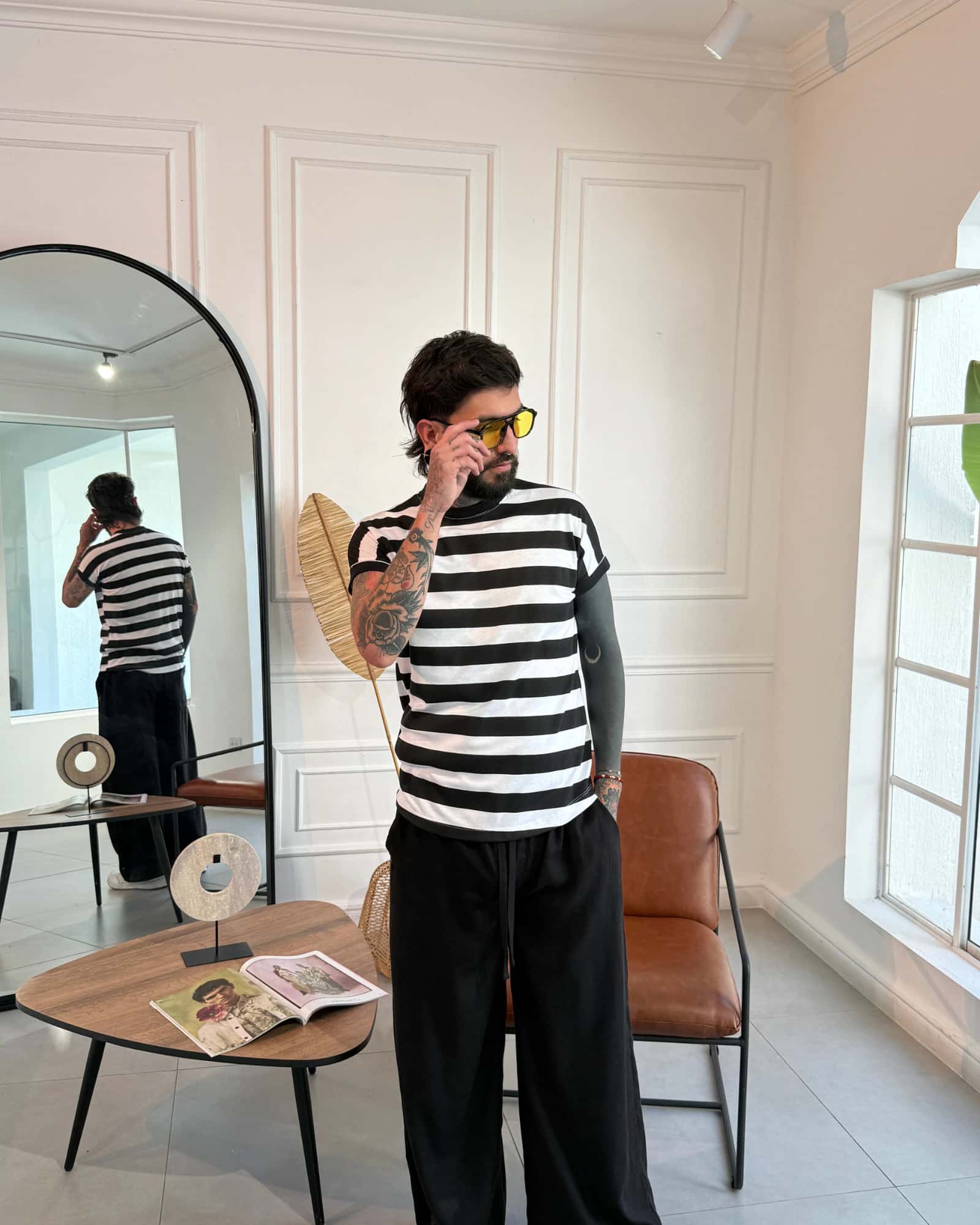 Camiseta 80's black and white - miniatura 3
