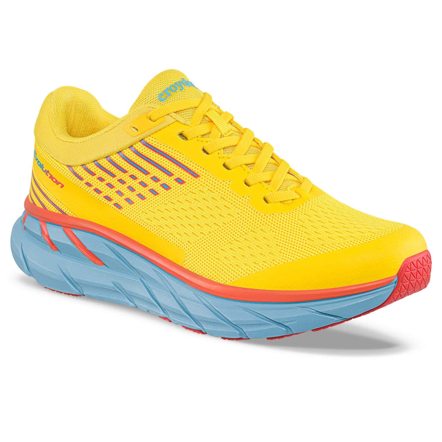 Tenis Running Zyner Amarillo Croydon para Hombre