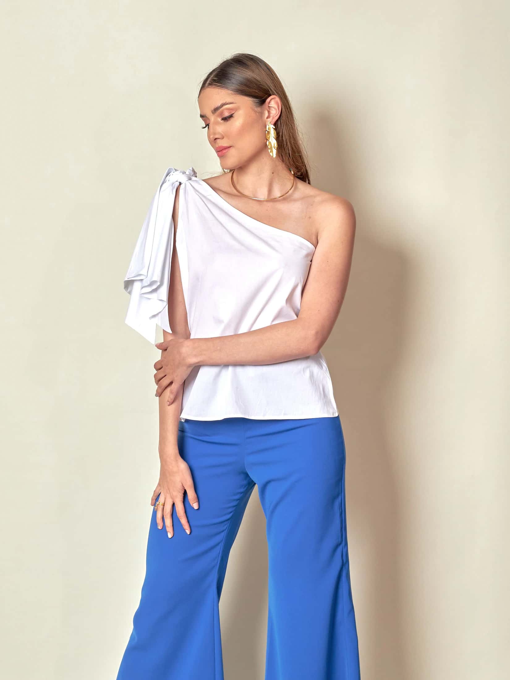 Blusa Lannis Blanca