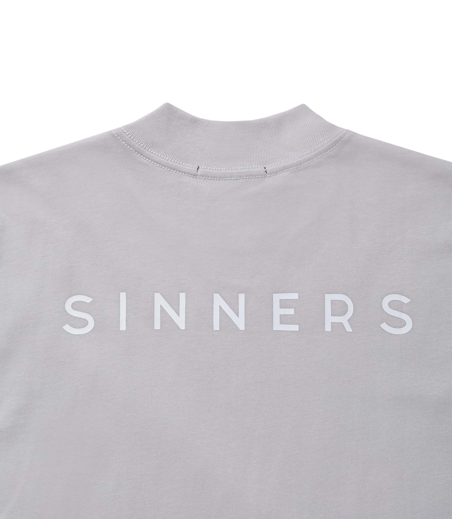LOGO REGULAR GRAY T-SHIRT - miniatura 4